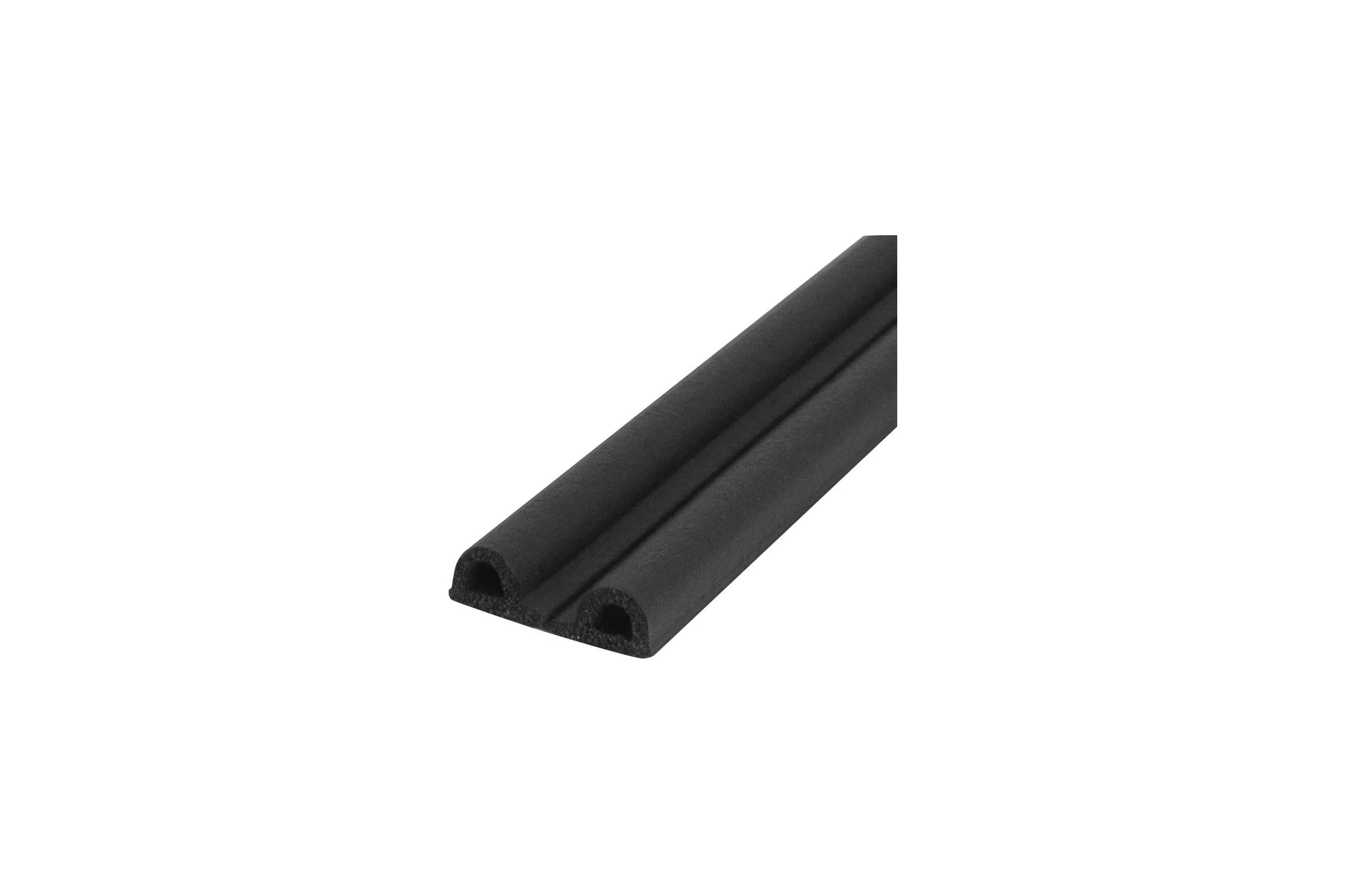 Самоклеящийся уплотнитель FUARO ADH/P-9x5,5mm BLACK черный 100m 43171