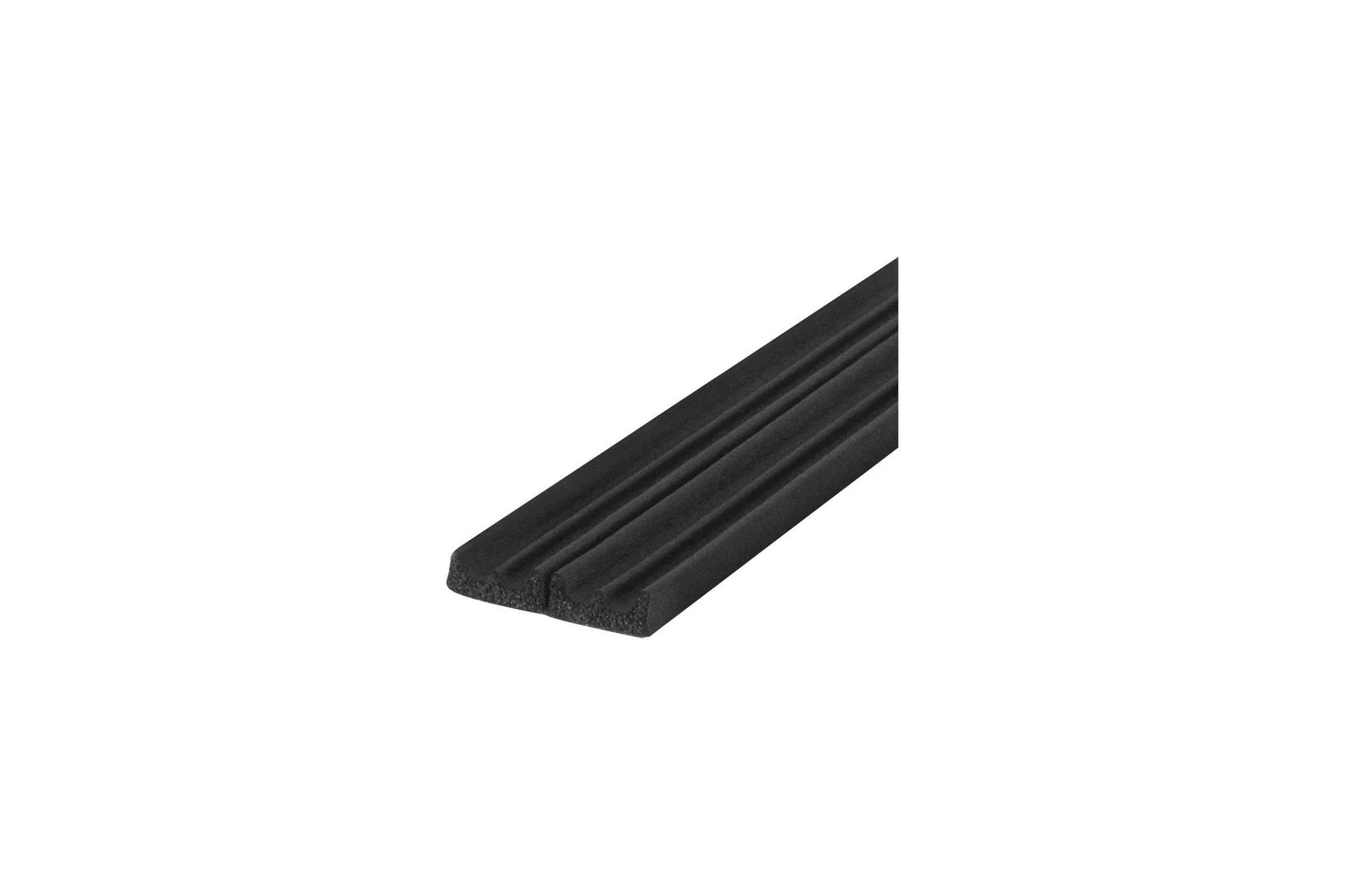 Самоклеящийся уплотнитель FUARO ADH/E-9x4mm BLACK черный 150m 43017