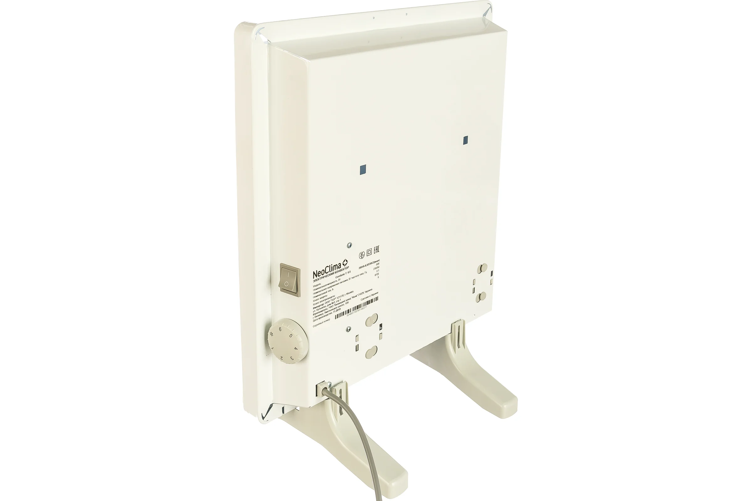 Электрический конвектор NeoClima Comforte Т0.5 ЭВНА С2