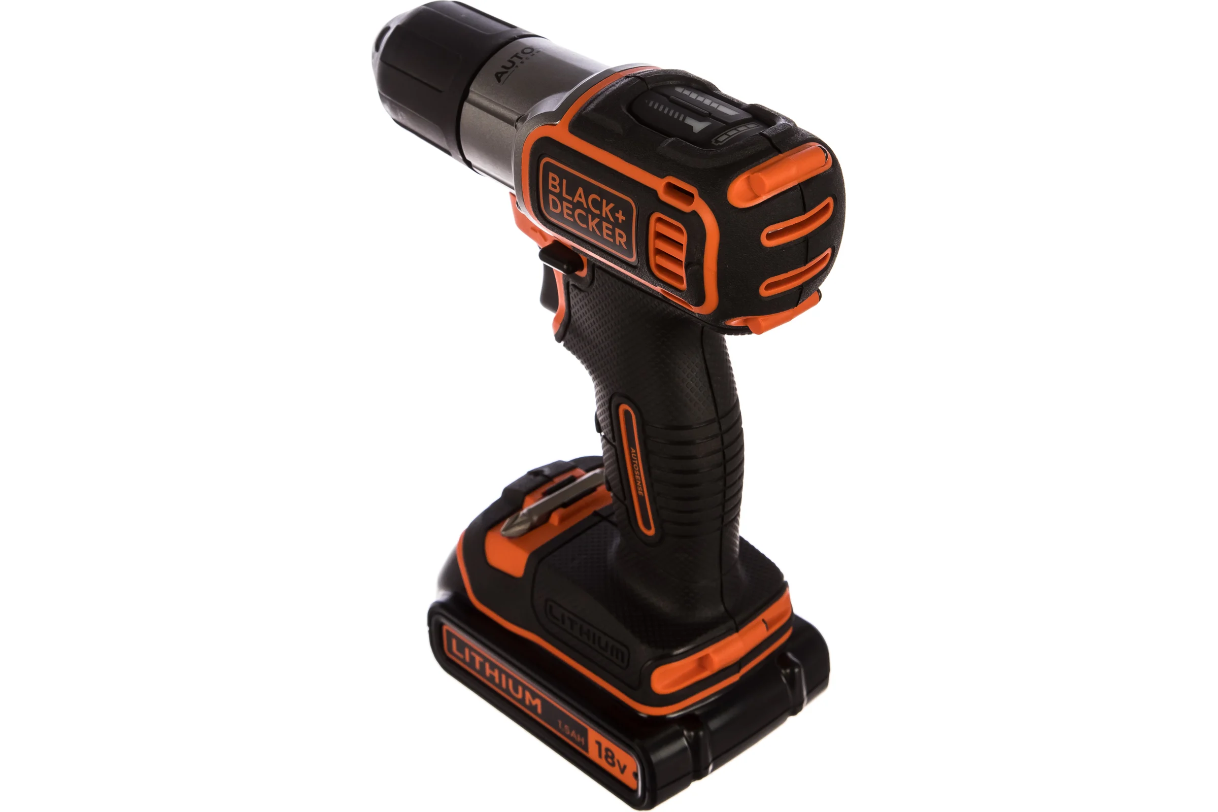 Аккумуляторная дрель-шуруповерт Black+Decker ASD18KB
