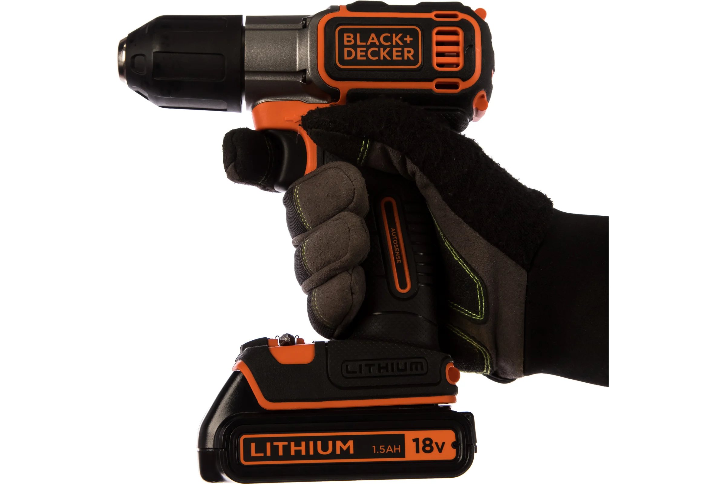 Аккумуляторная дрель-шуруповерт Black+Decker ASD18KB