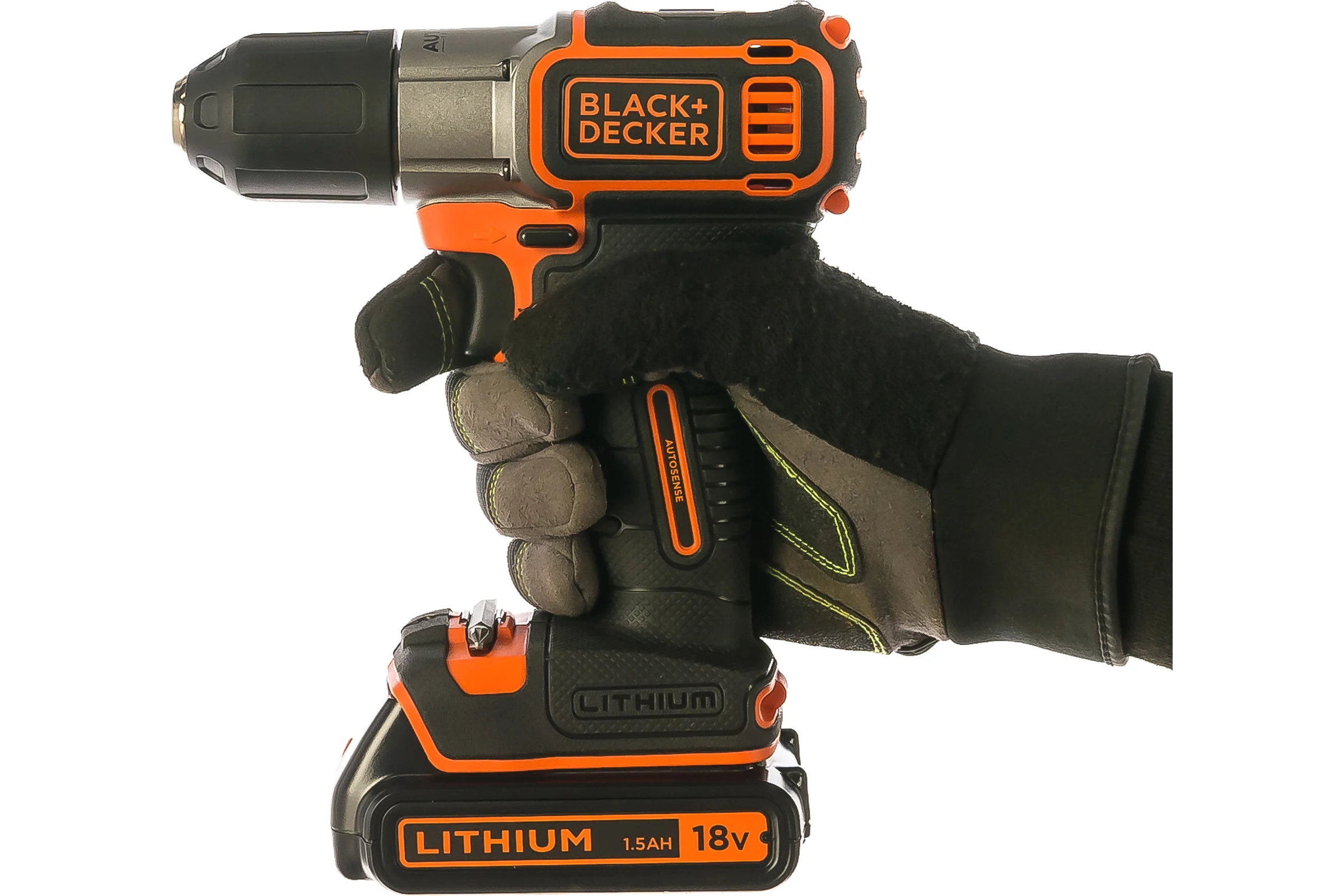 Аккумуляторная дрель-шуруповерт Black+Decker ASD18KB