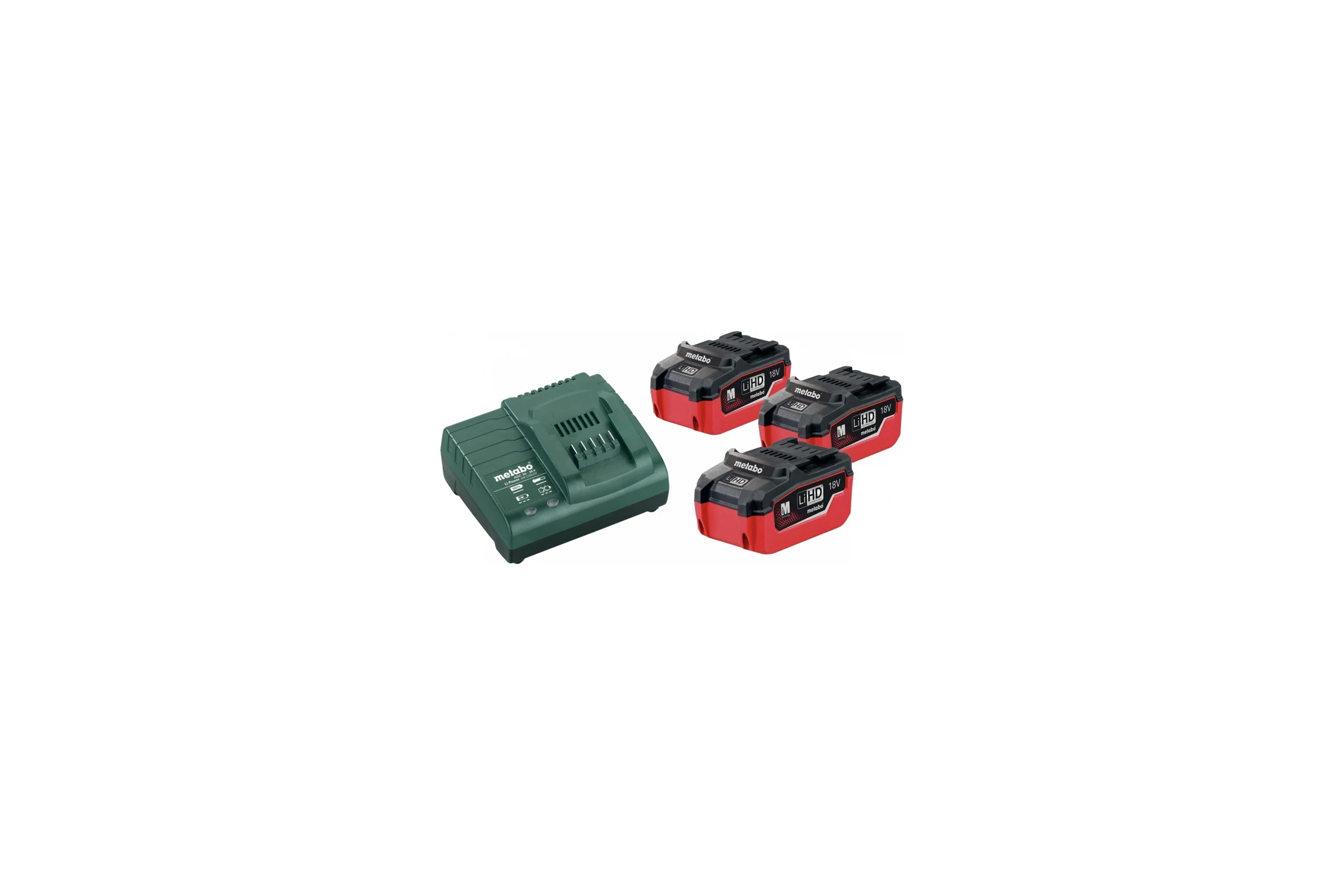 Набор аккумуляторов Basic-Set 5.5 + зарядное устройство ASC30-36 (18 В; 5.5 А*ч; LiHD) Metabo 685074000