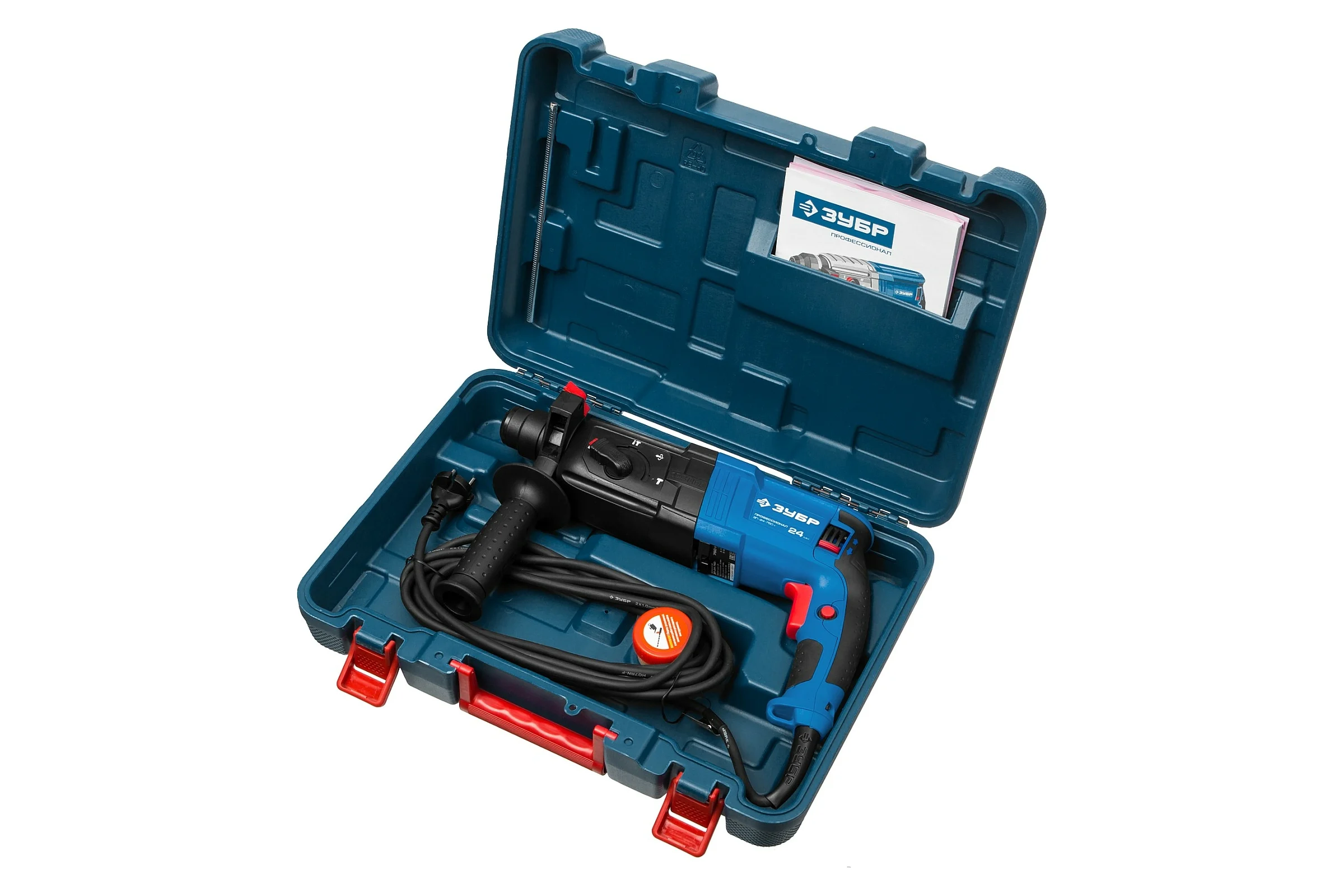Перфоратор ЗУБР Профессионал SDS Plus 750 Вт ЗП-24-750 К