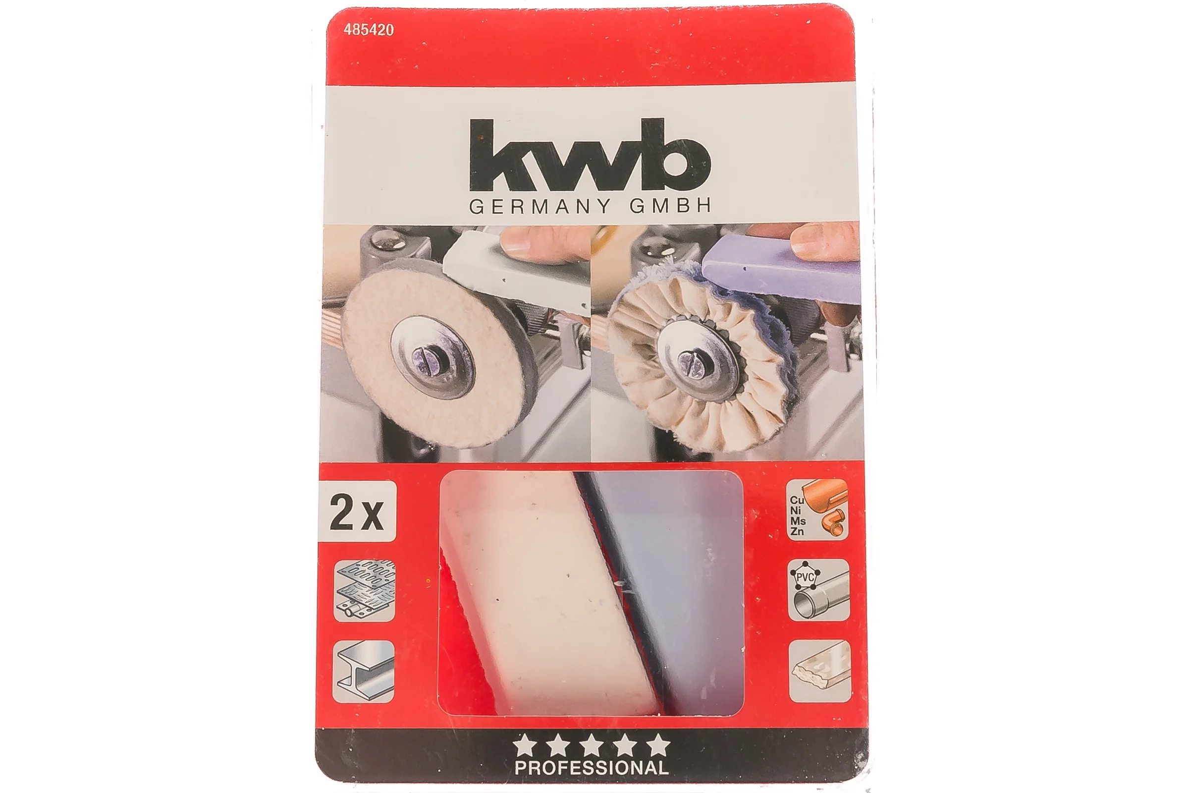 Паста полировальная (2 шт.) KWB 4854-20