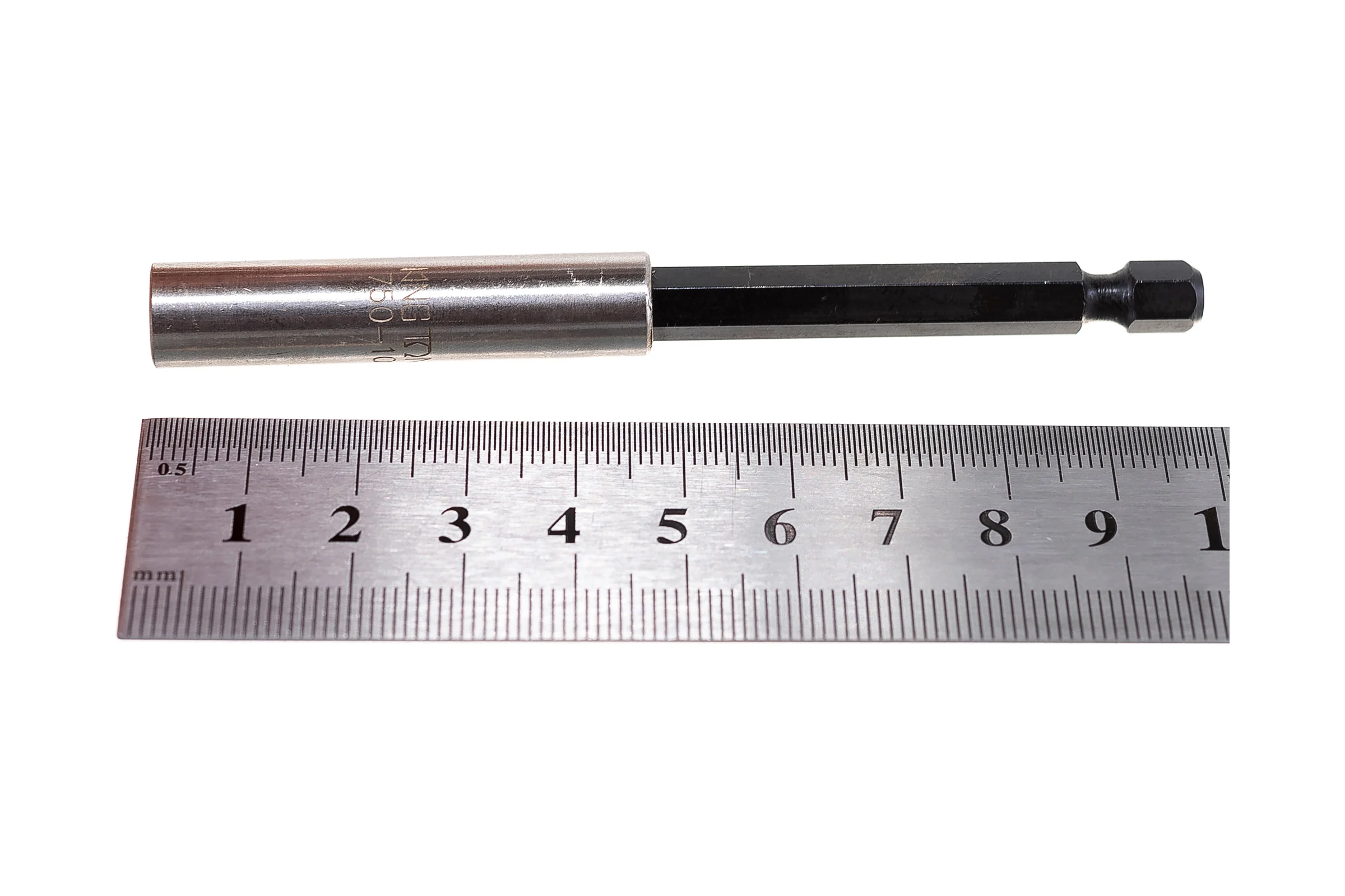 Держатель вставок бит 1/4", 100 мм, магнитный, для шуруповерта KING TONY 750-100