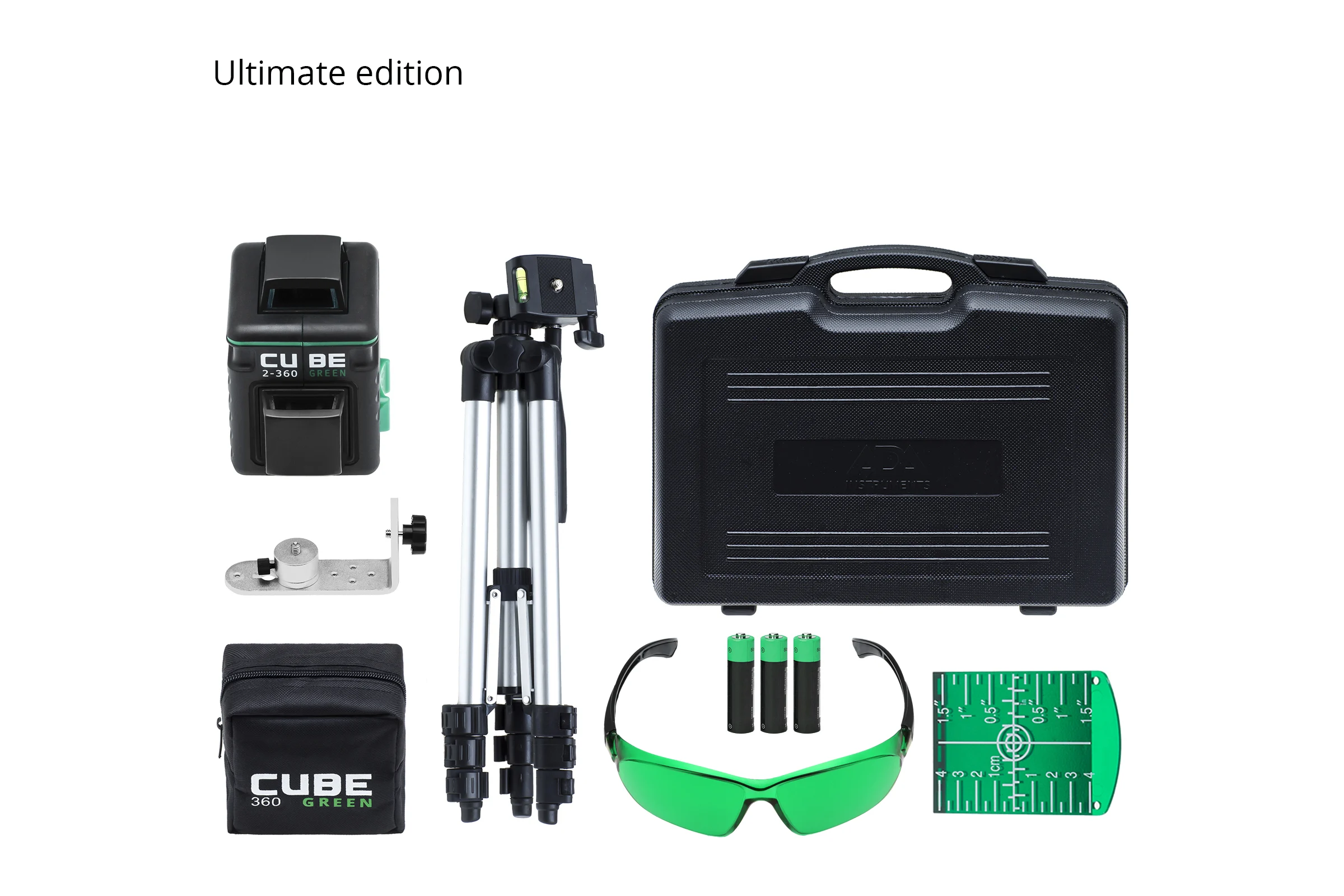 Лазерный уровень ADA CUBE 2-360 Green Ultimate Edition А00471