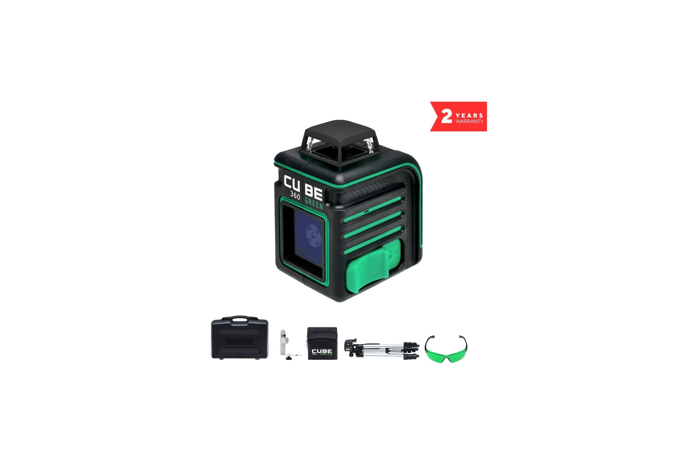 Лазерный уровень ADA CUBE 360 Green Ultimate Edition А00470