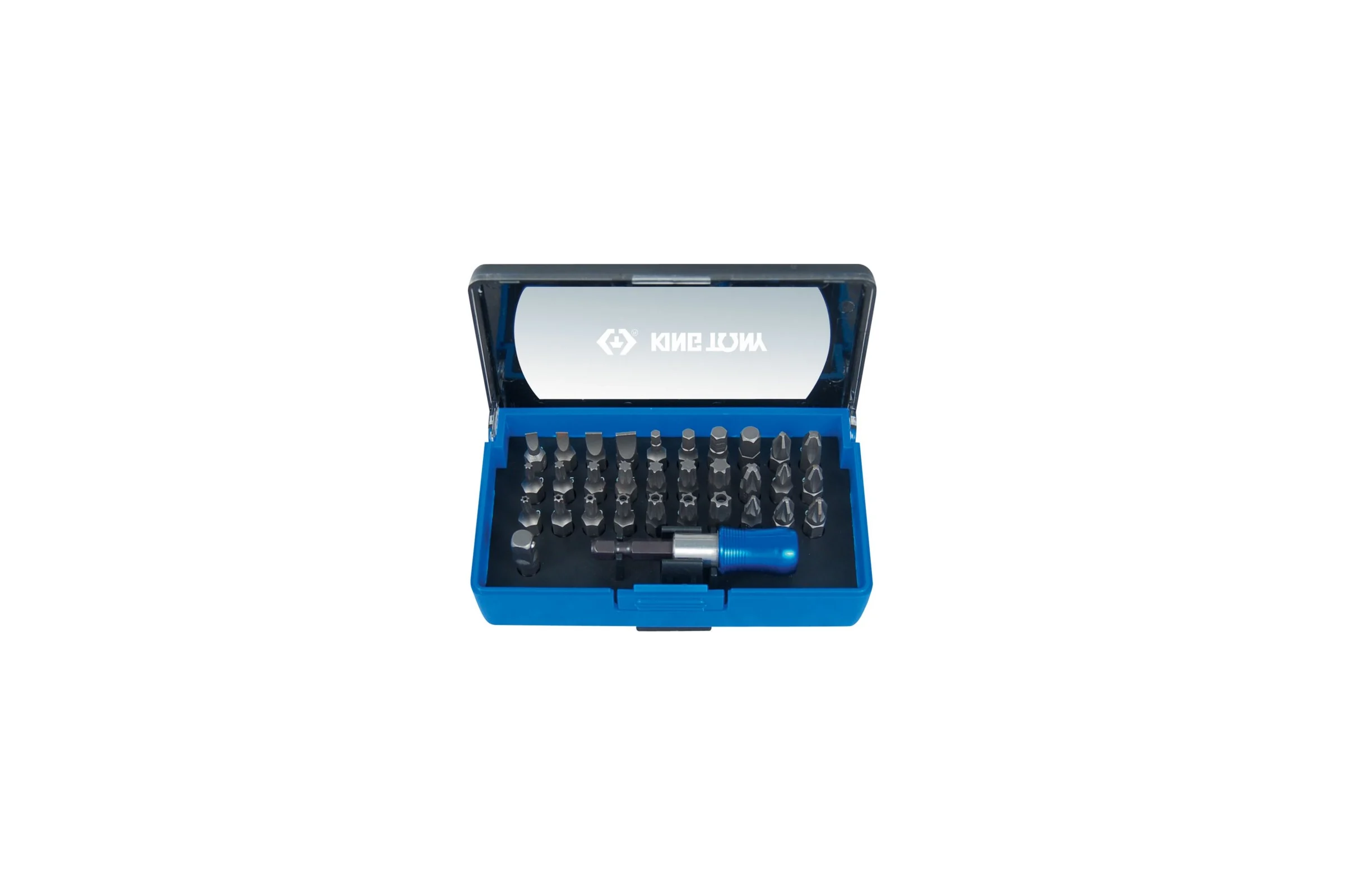 Набор вставок бит (1/4", TORX, HEX, PZ, PH, SLOT) 32 предмета KING TONY 1032CQ