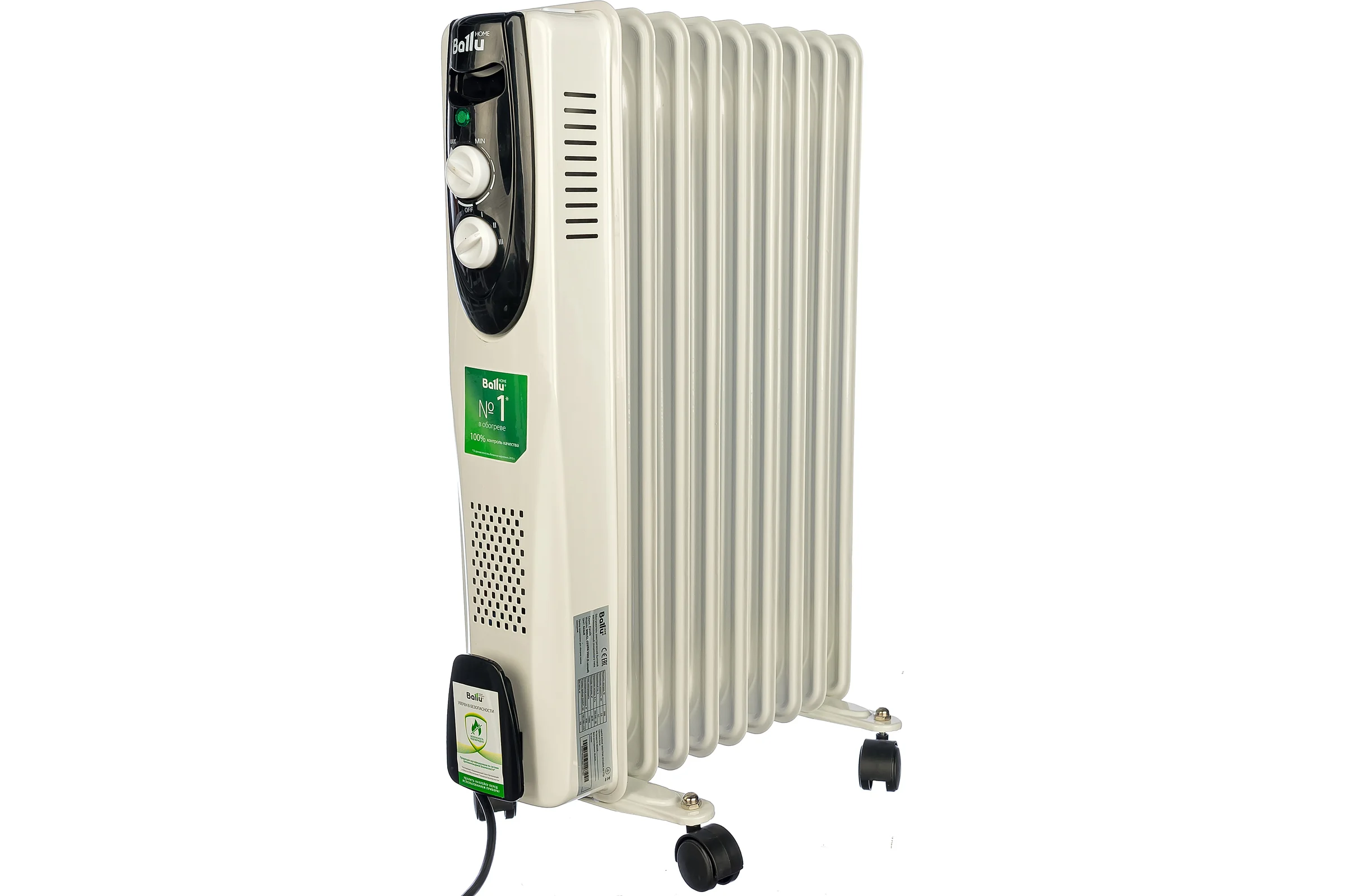 Масляный радиатор Ballu Classic BOH/CL-09WRN НС-1050882