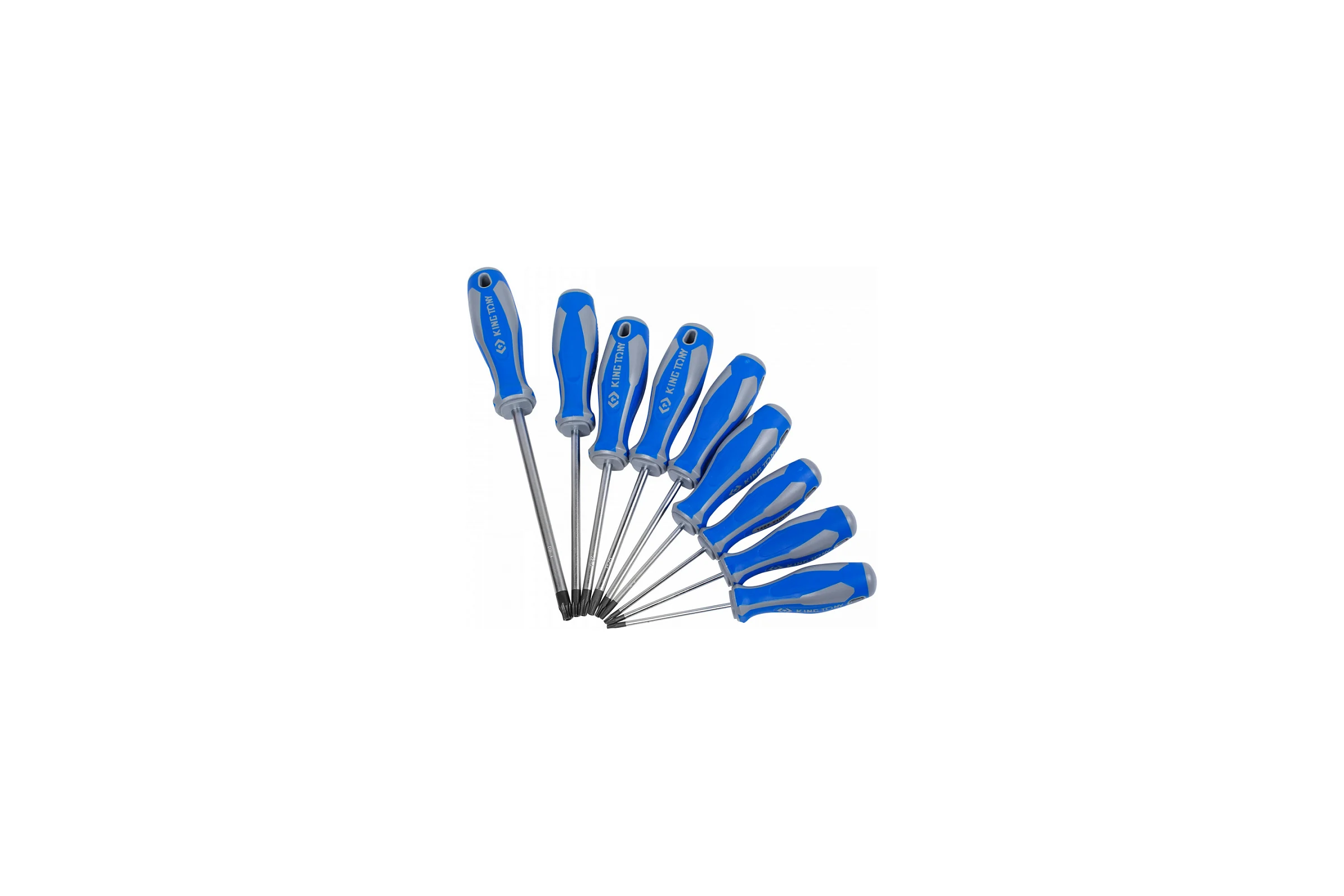 Набор отверток в коробке (TORX, 9 предметов) KING TONY 30309PR