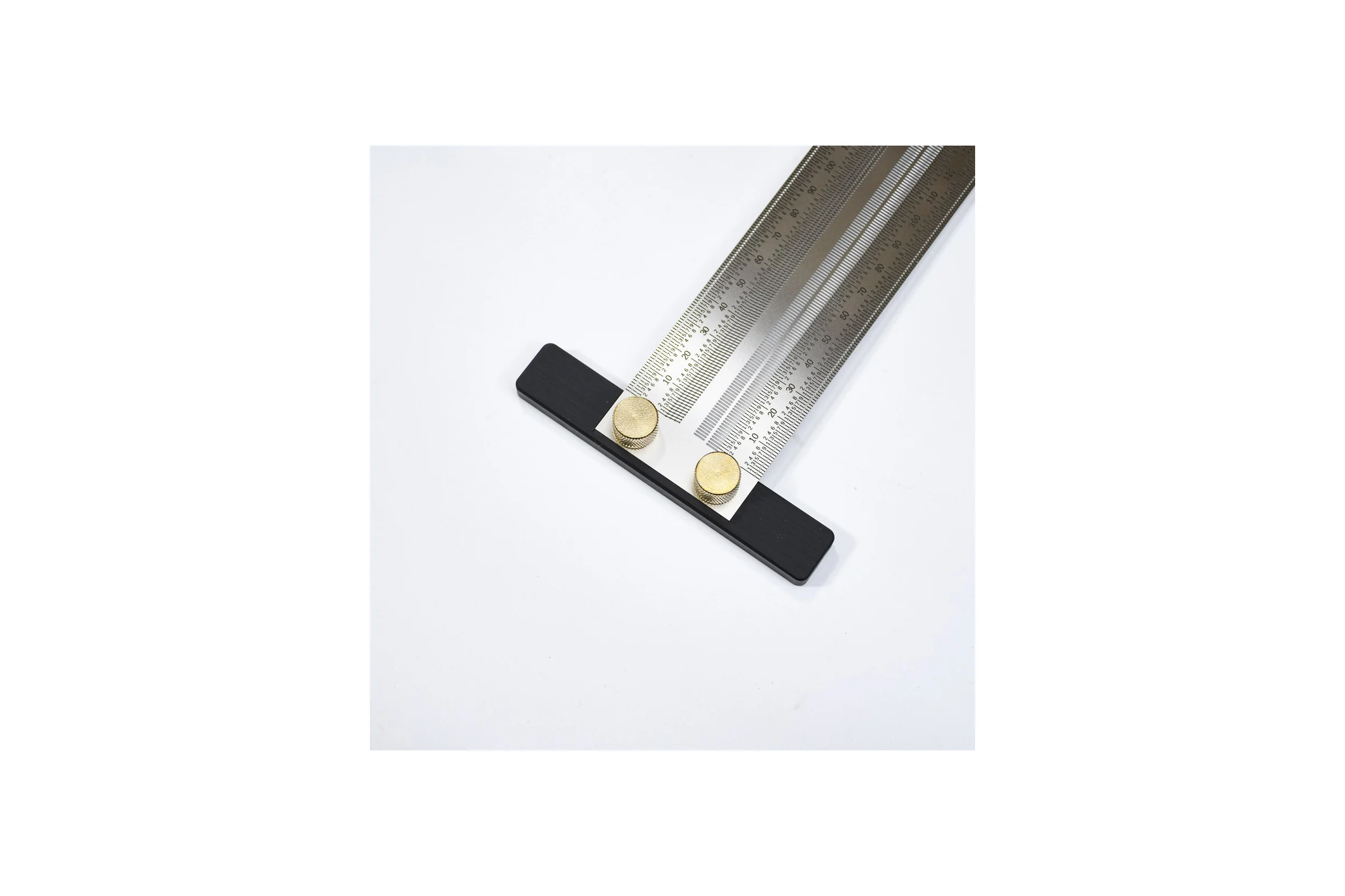 Линейка GOLDRATIO t-rule 300 мм, с карандашом М00021518