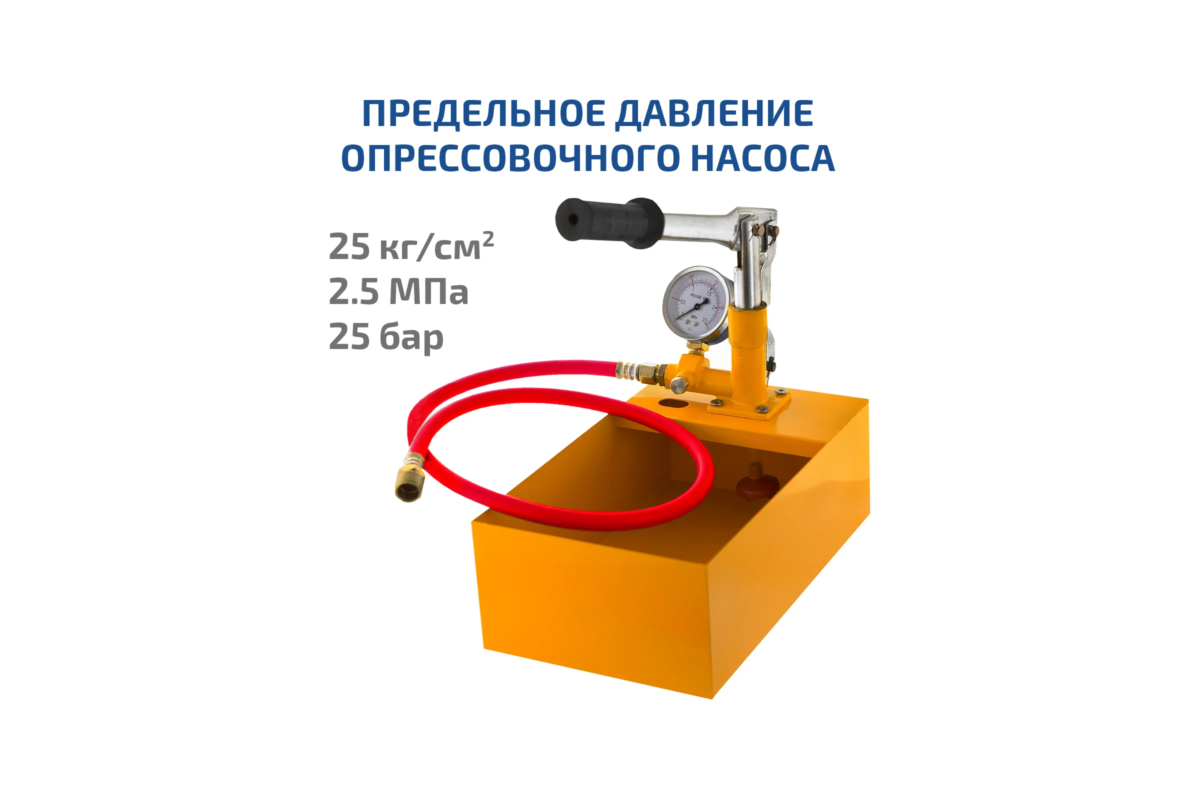 Опрессовщик 98025 25 бар 1.5 л/мин МЕГЕОН 00000003949