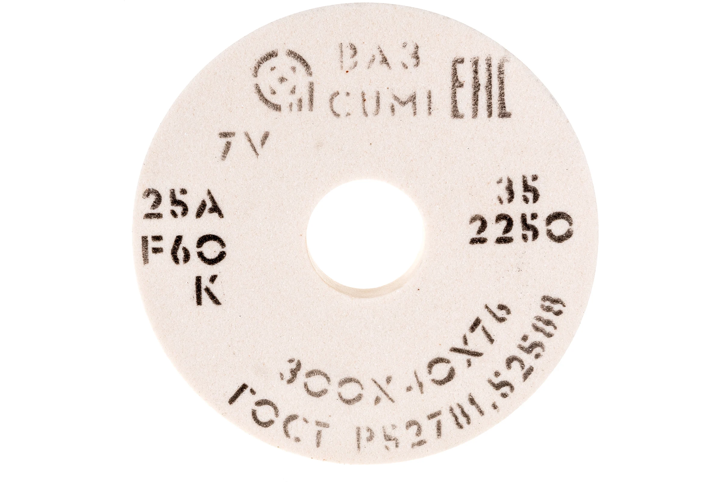 Круг шлифовальный 1 (300х40х76 мм; 25 А; 25СМ F60 K/L) Волжский абразивный завод 004841