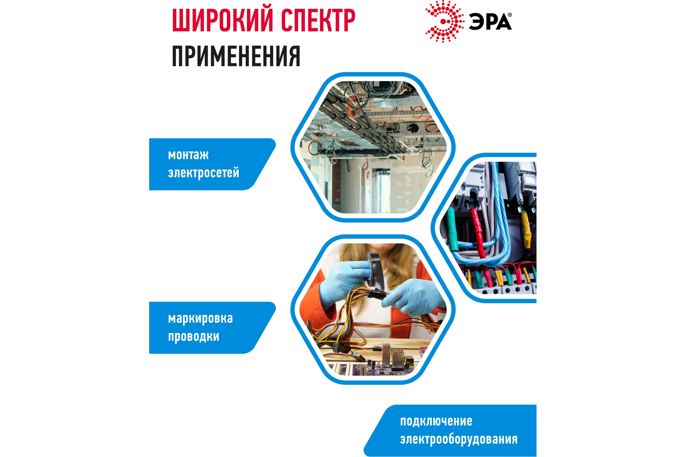 ПВХ-изолента ЭРА 19ммх20м синяя C0036539
