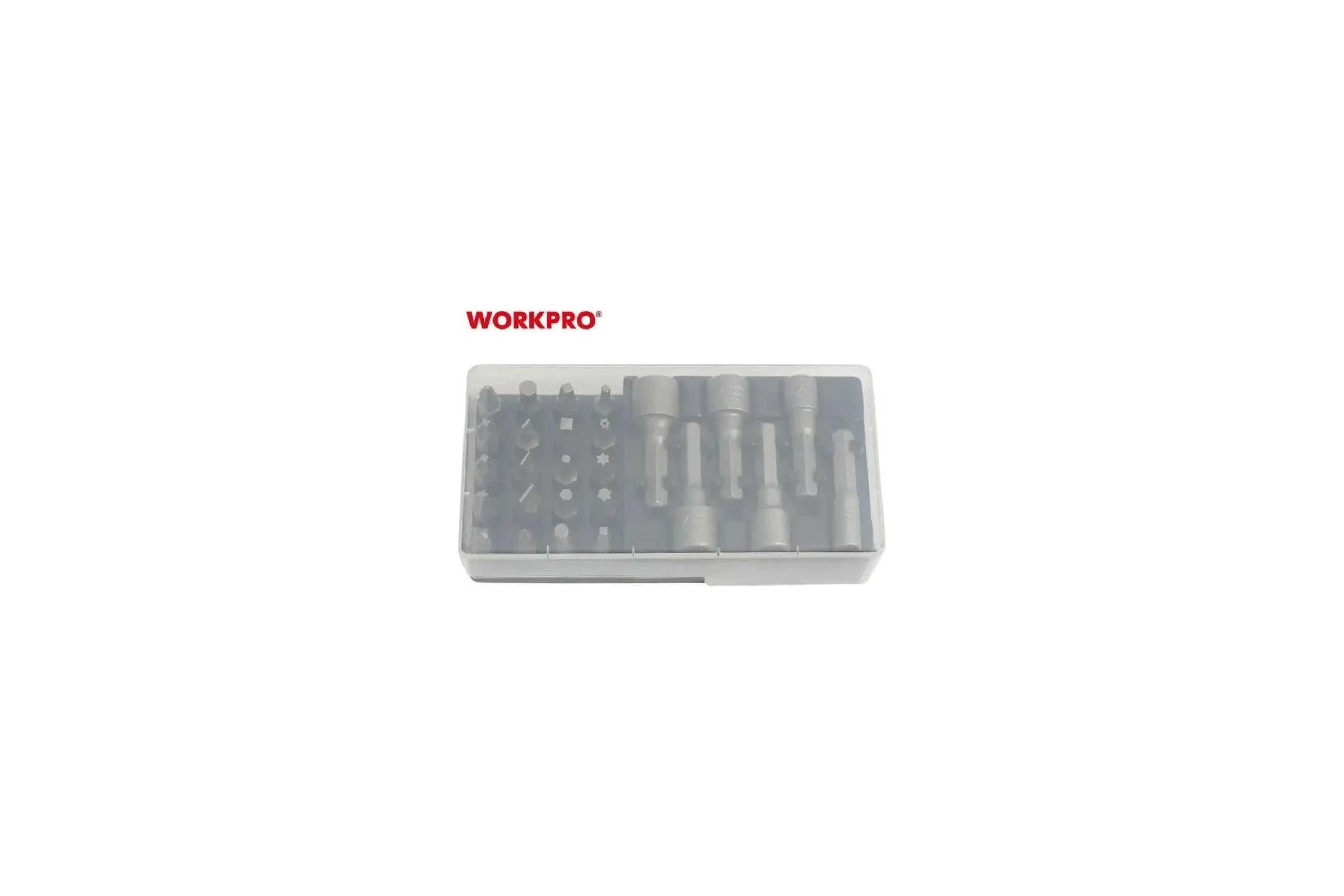 Отвертка WORKPRO 2X DRIVE с трещоткой, 29 предметов WP221052