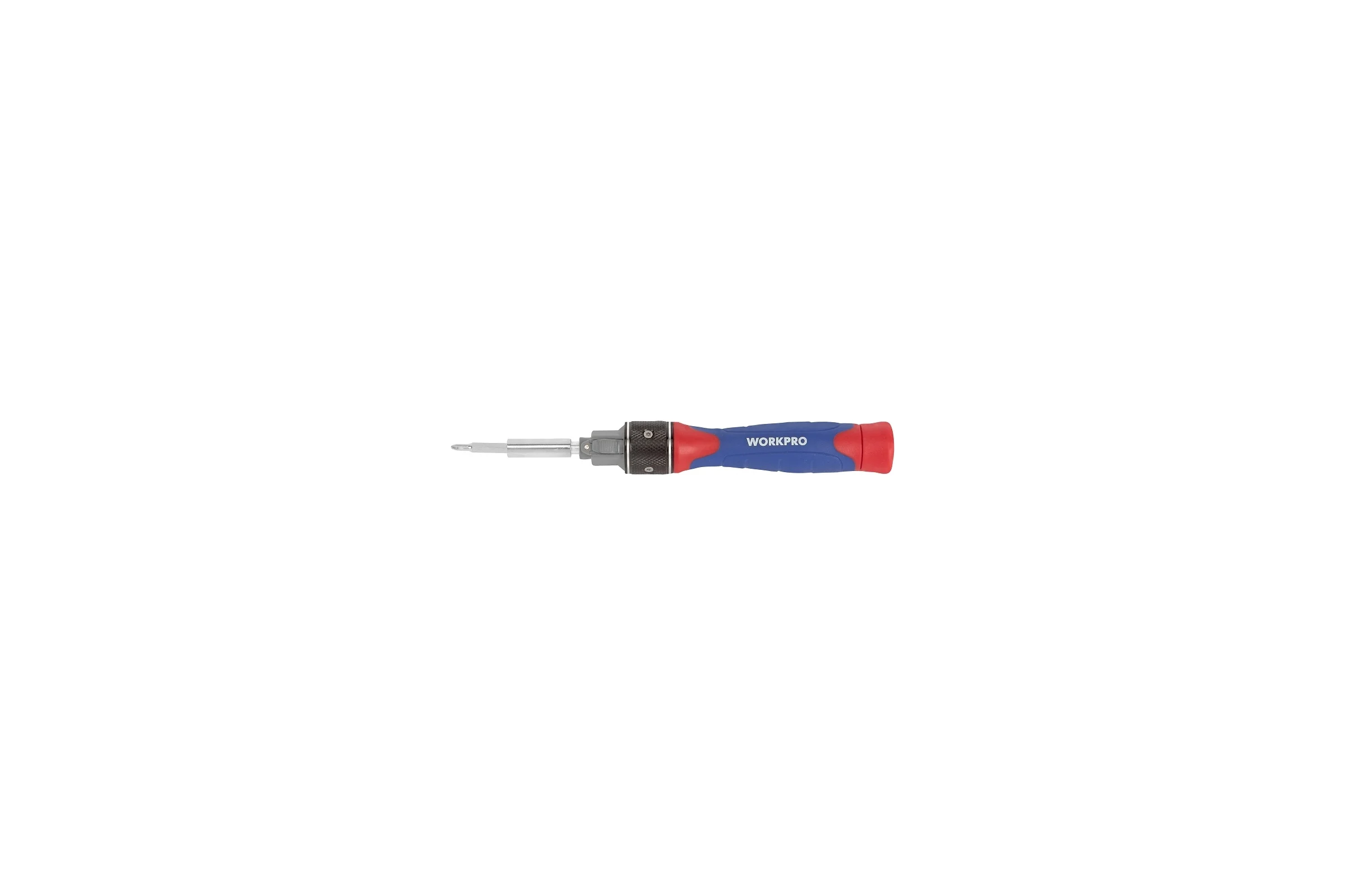 Реверсивная отвертка WORKPRO DOUBLE DRIVE 12 насадок WP221051
