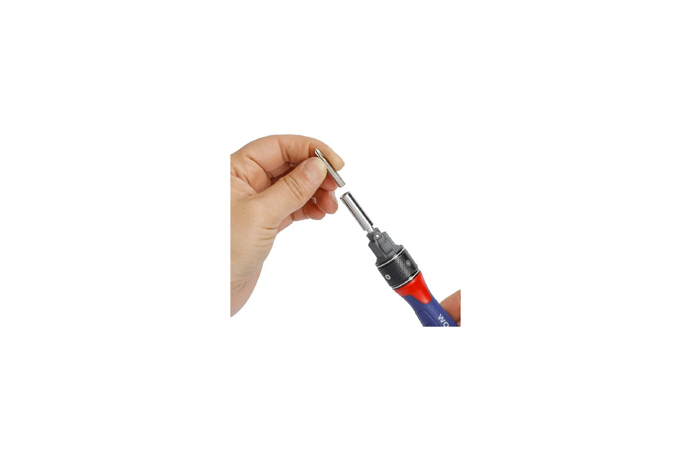 Реверсивная отвертка WORKPRO DOUBLE DRIVE 12 насадок WP221051