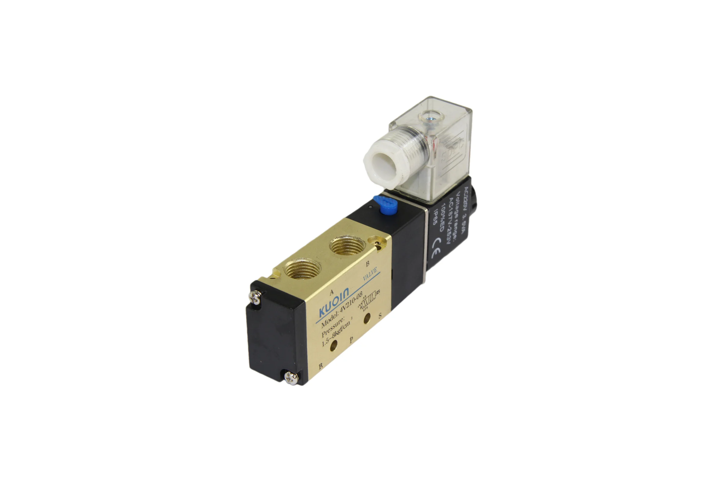 Пневмораспределитель DN.ru PND3-S1EM-52-1NC-J08 KUOIN 220В D290-00099