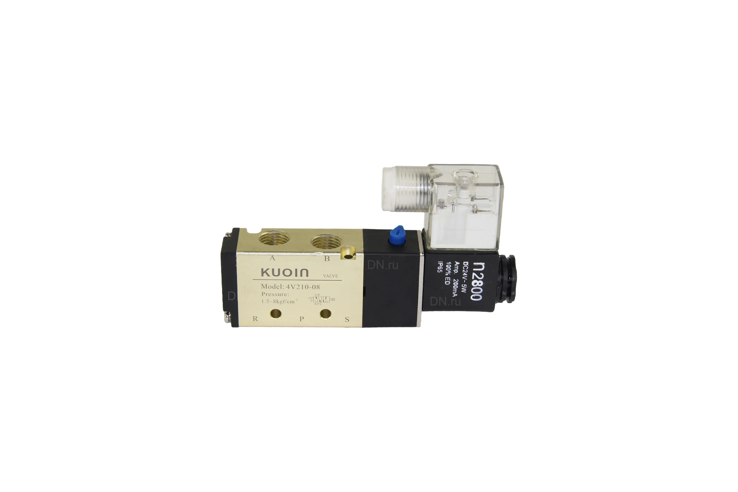 Пневмораспределитель DN.ru PND3-S1EM-52-1NC-J08 KUOIN 220В D290-00099