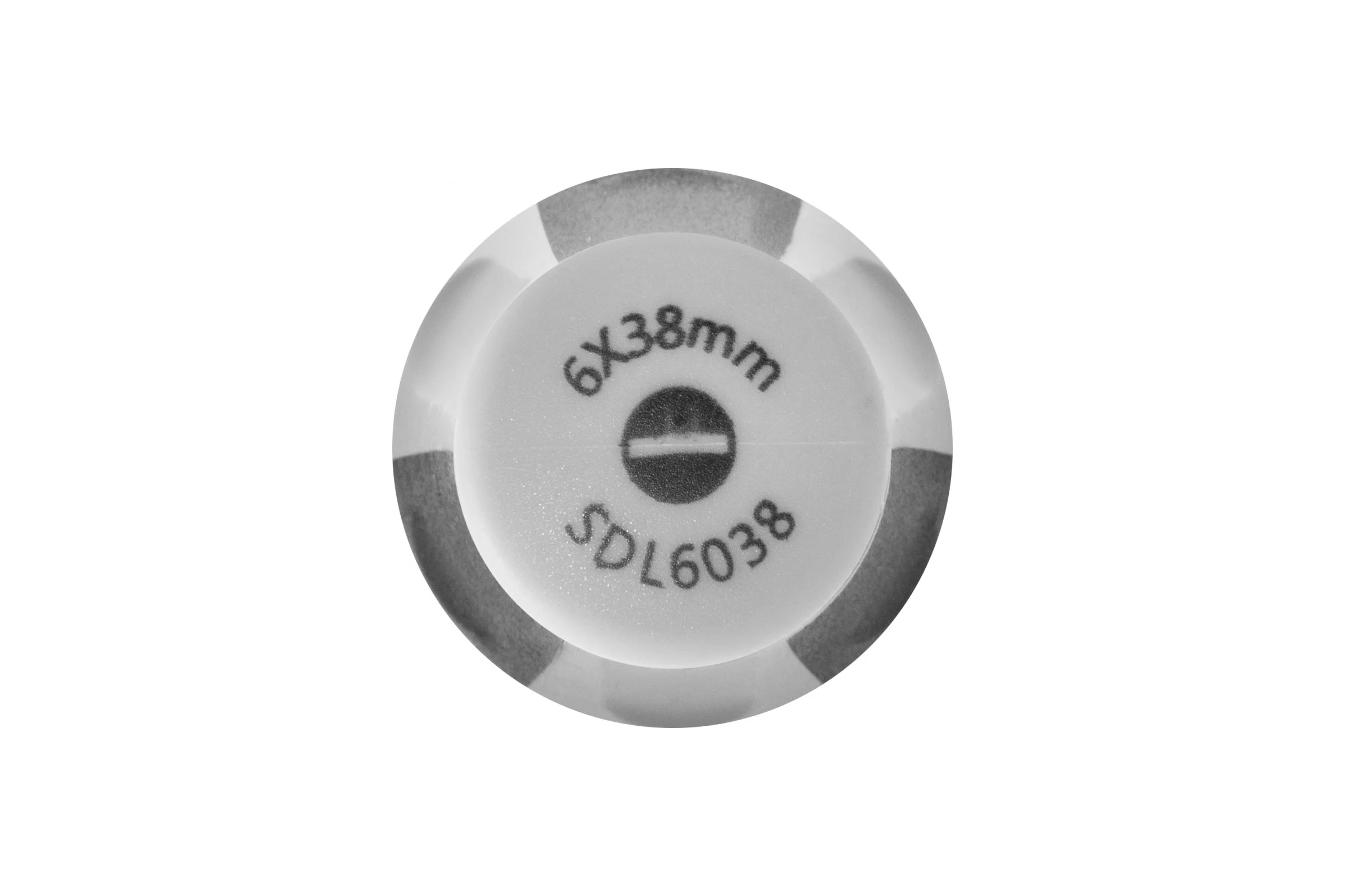 Стержневая шлицевая отвертка THORVIK SDL6038 SL6x38 мм 53687