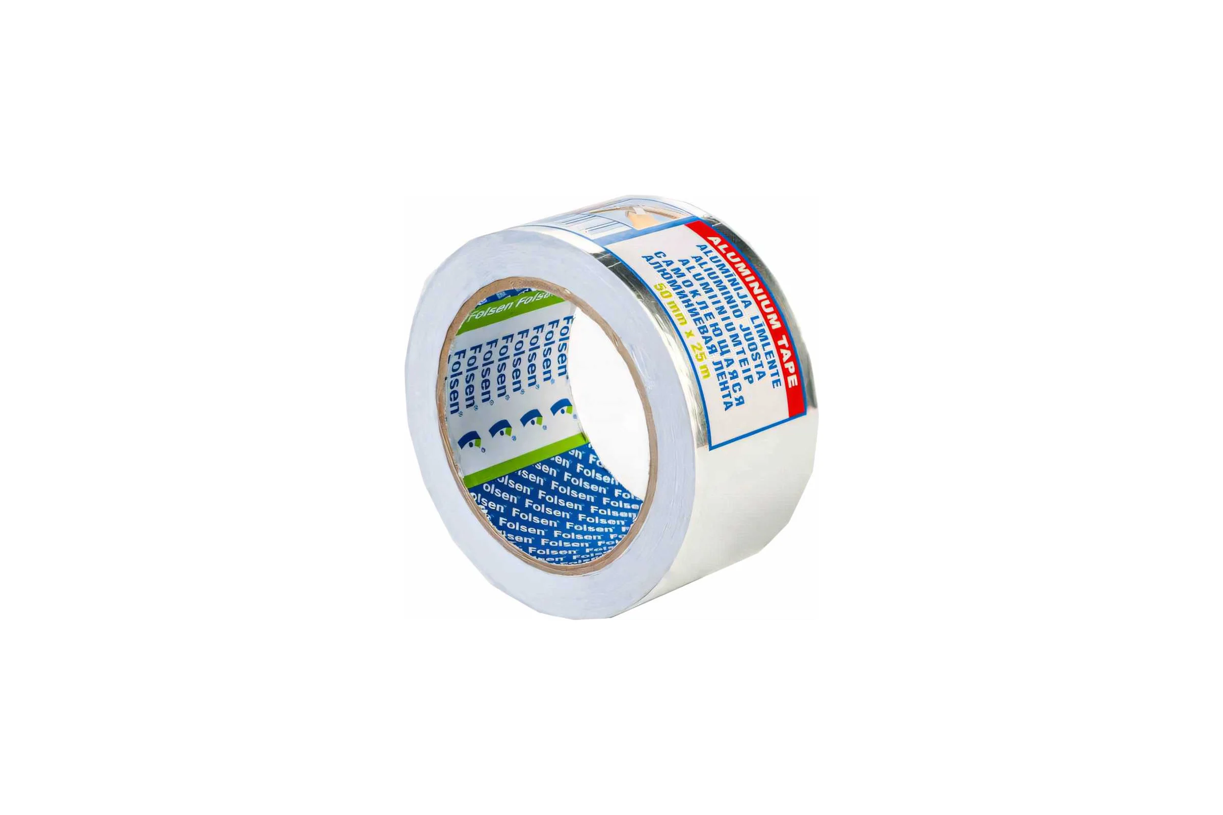 Алюминиевая лента Folsen 50мм x 25м 63мкм 074252