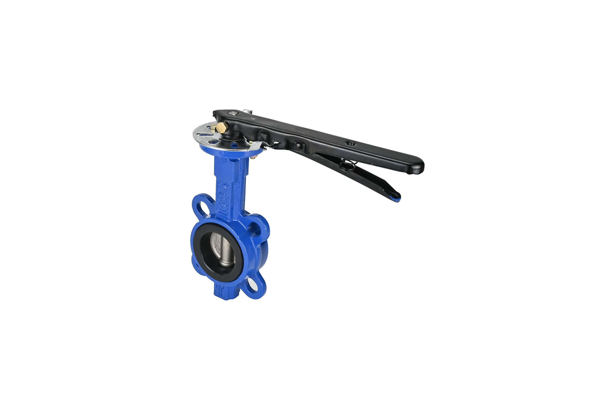 Дисковый поворотный затвор DN.ru GGG50-316L-EPDM Ду80 Ру16 с рукояткой D050-07103