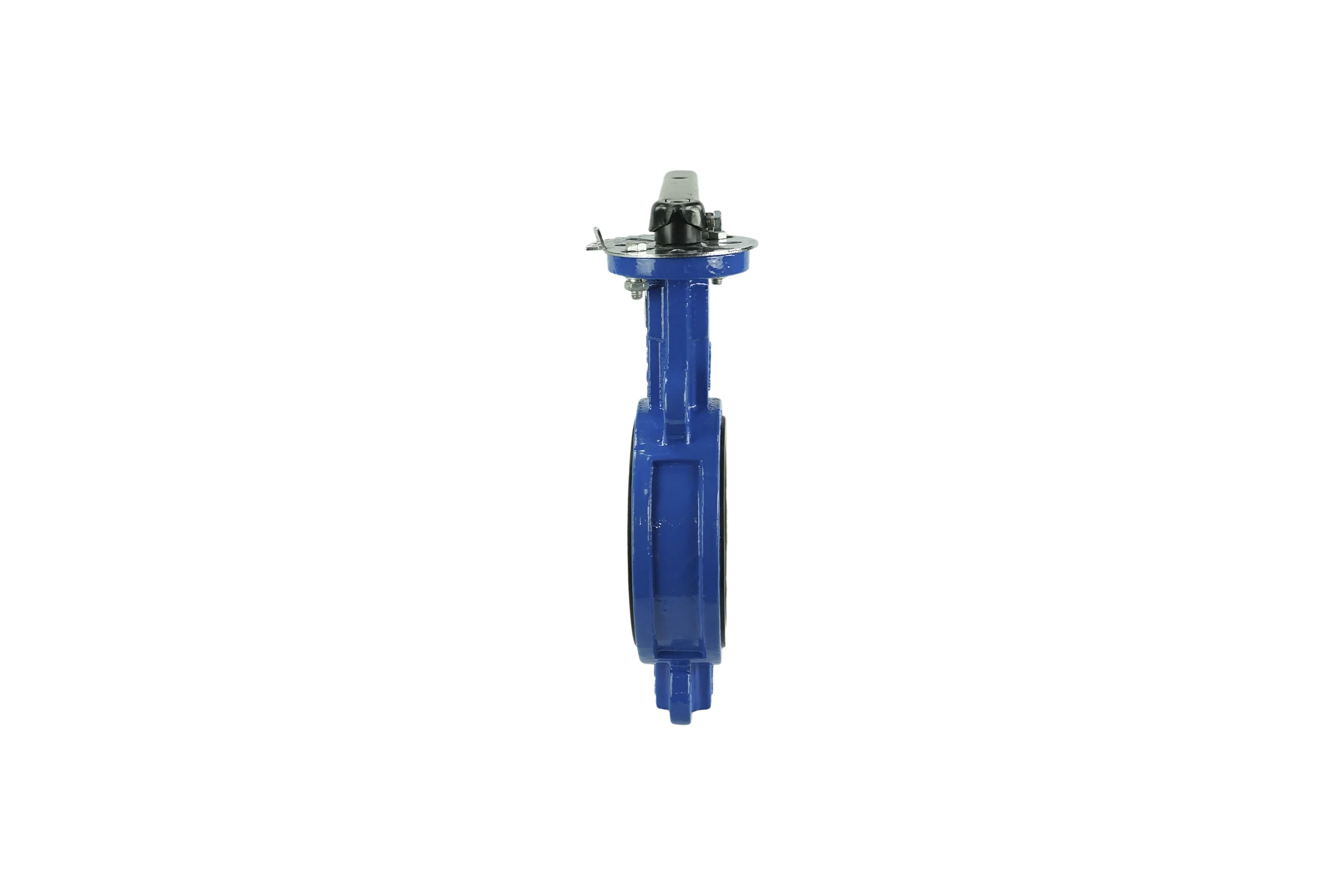 Дисковый поворотный затвор DN.ru  GGG50-GGG40-EPDM Ду100 Ру16 с рукояткой D050-08308