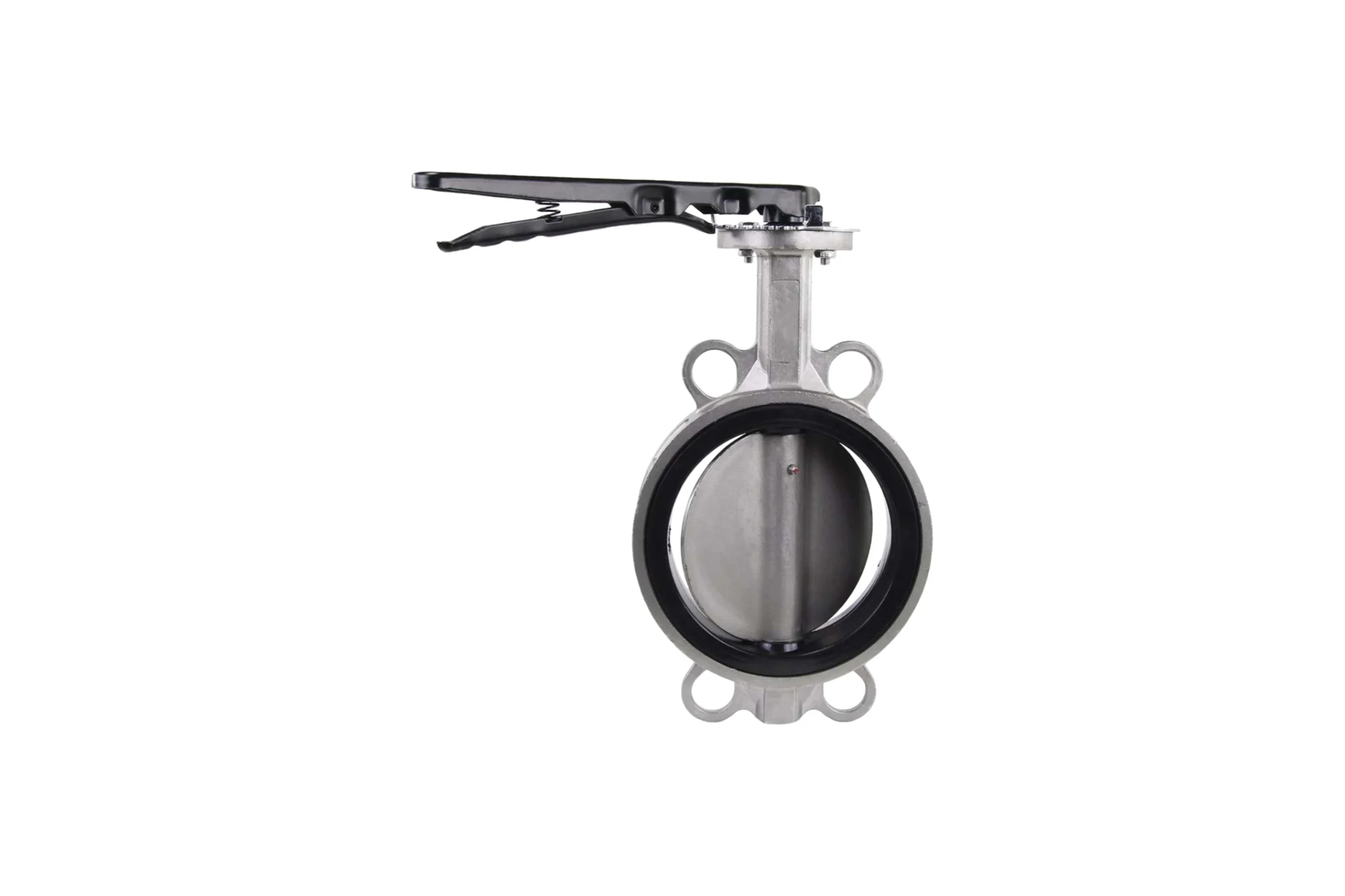 Затвор дисковый поворотный DN.ru 316L-316L-VITON Ду150 Ру16 с рукояткой D050-06562