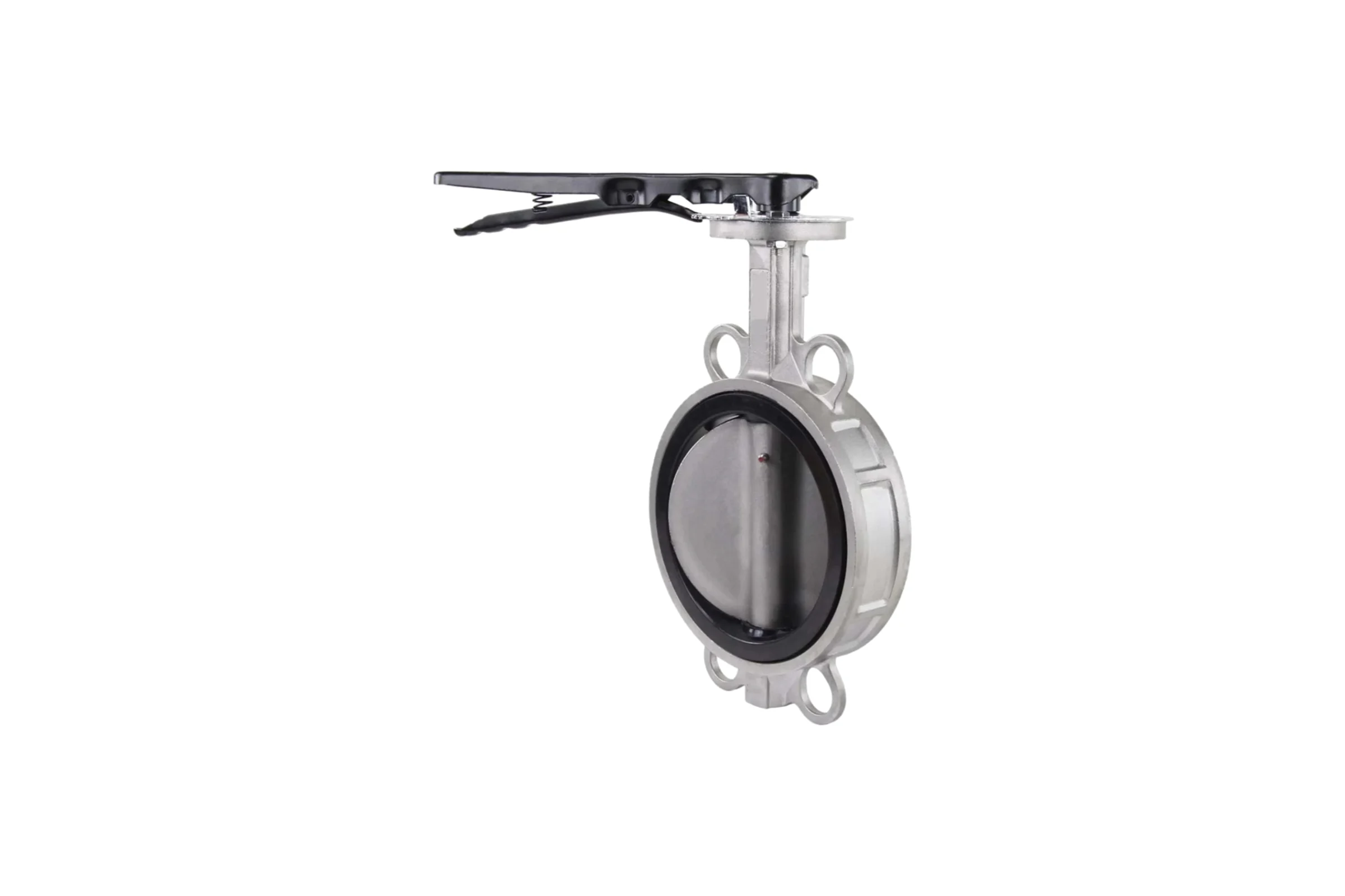Затвор дисковый поворотный DN.ru 316L-316L-VITON Ду150 Ру16 с рукояткой D050-06562