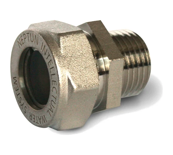 Муфта IWS M 15 х 1/2" НП Neptun