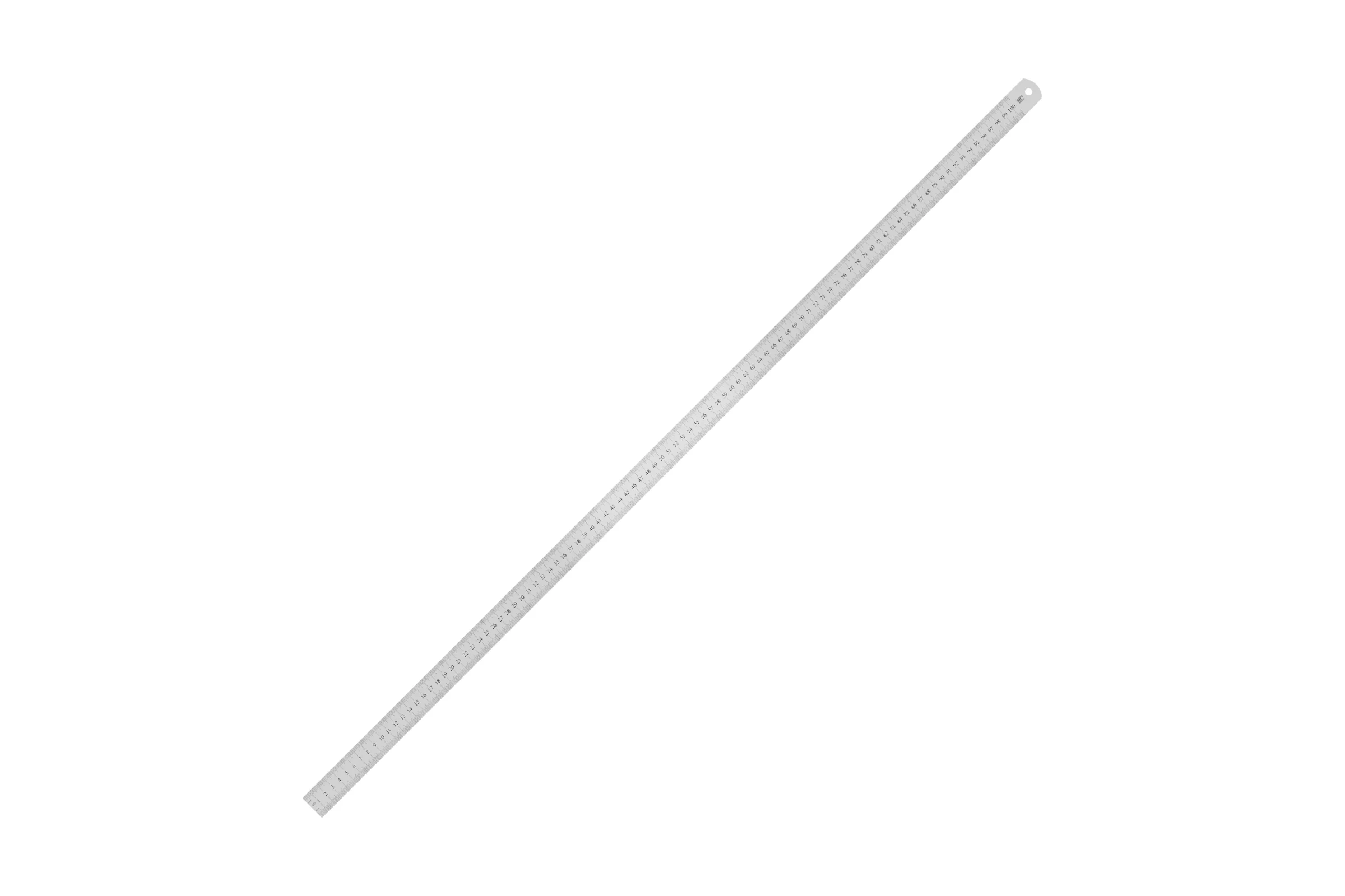 Измерительная линейка vertextools 1000 мм, металлическая 3042-1000