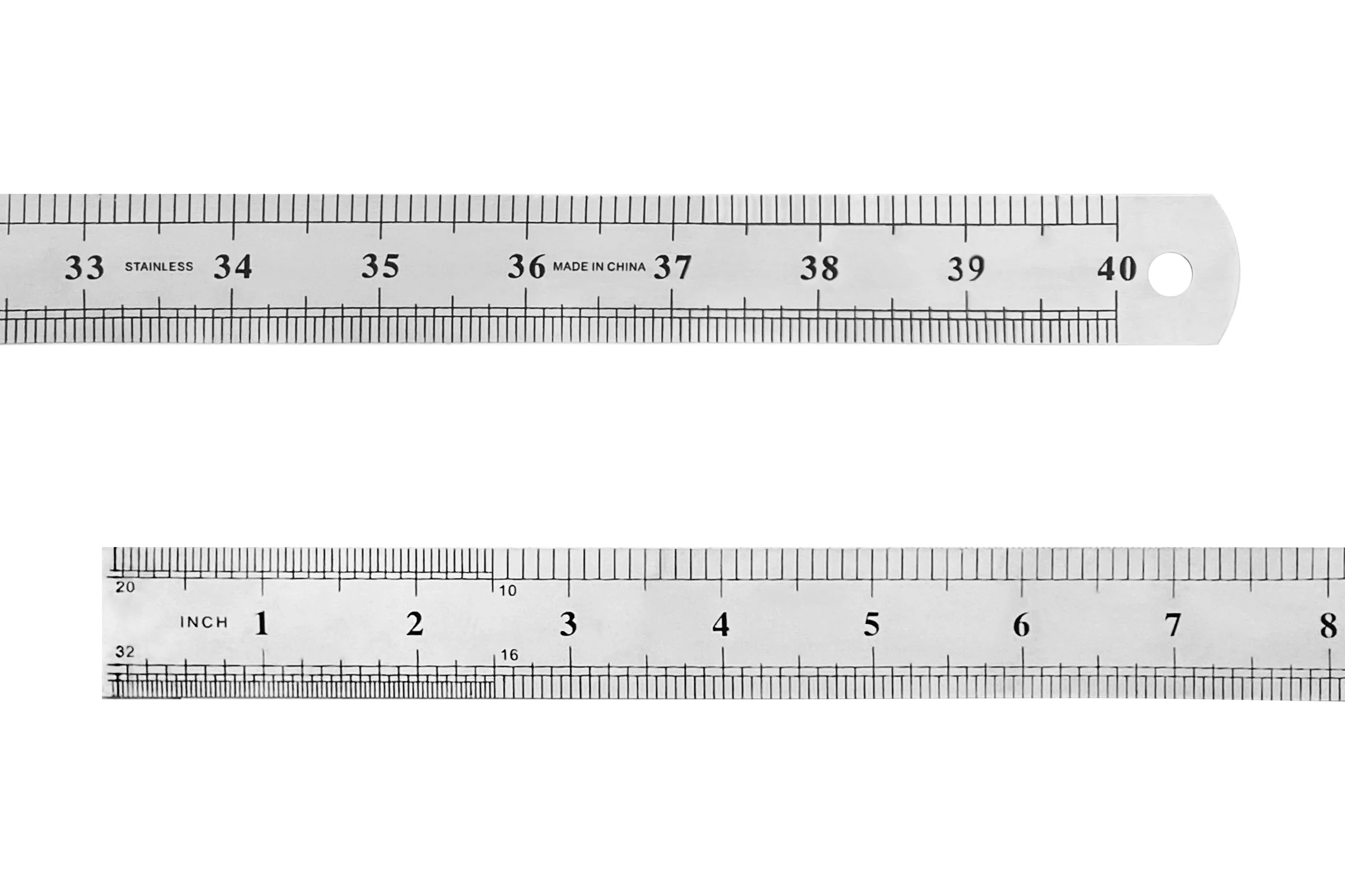 Измерительная линейка vertextools 1000 мм, металлическая 3042-1000