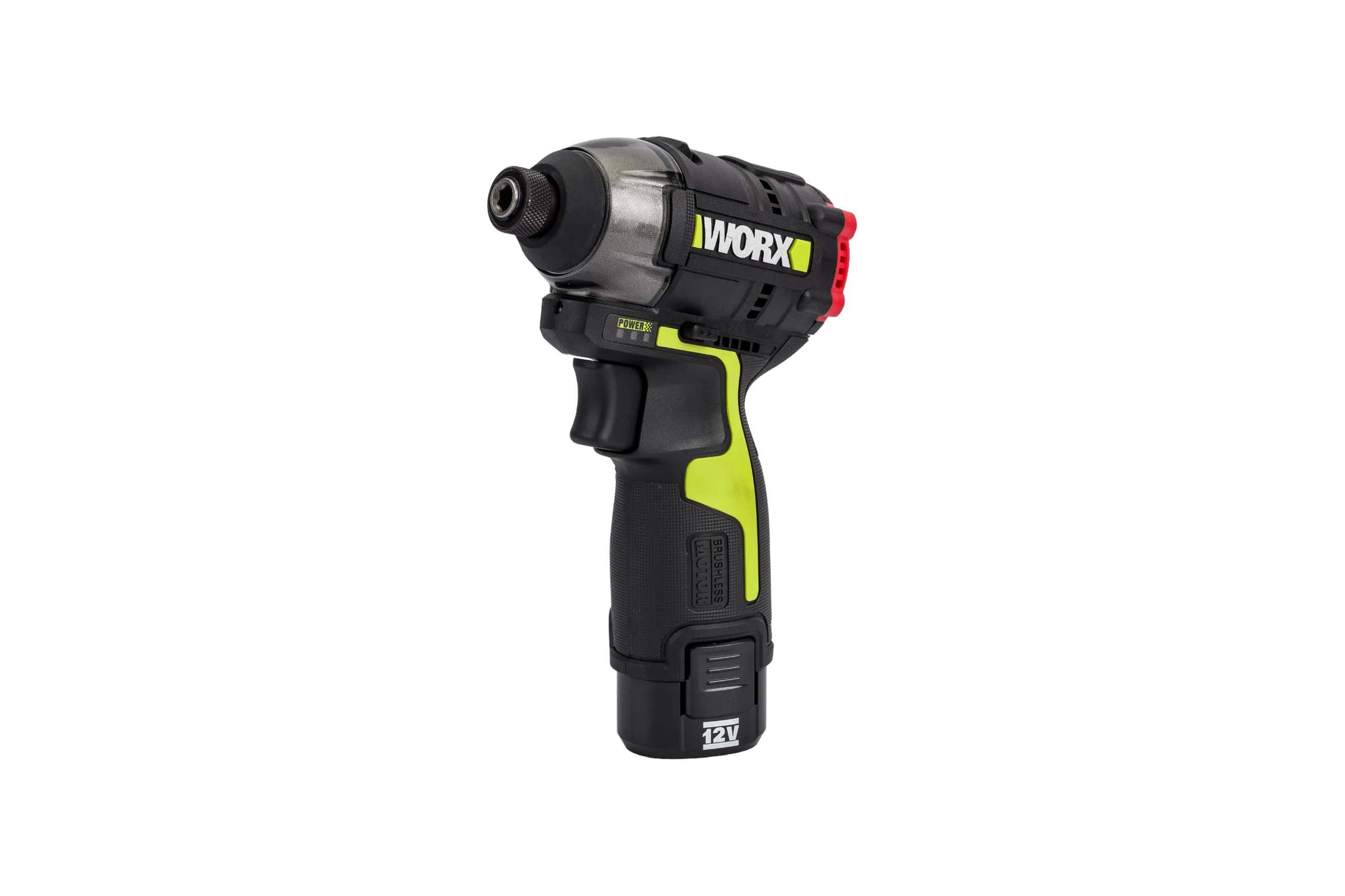 Аккумуляторный ударный бесщеточный винтоверт WORX Professional Impact 12 В, 140 Нм, 2x2Ач WU132