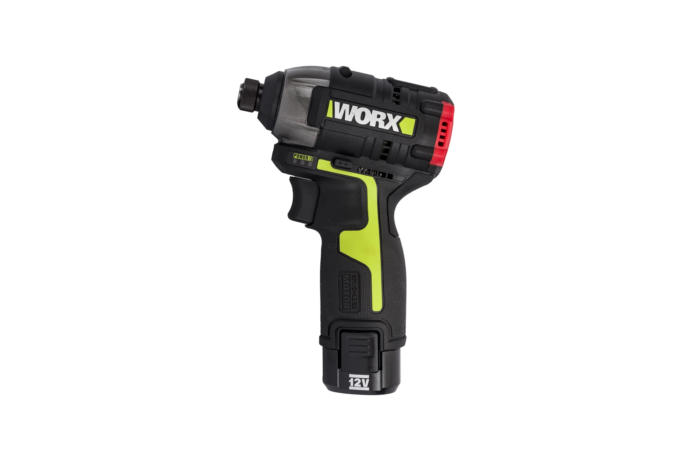 Аккумуляторный ударный бесщеточный винтоверт WORX Professional Impact 12 В, 140 Нм, 2x2Ач WU132