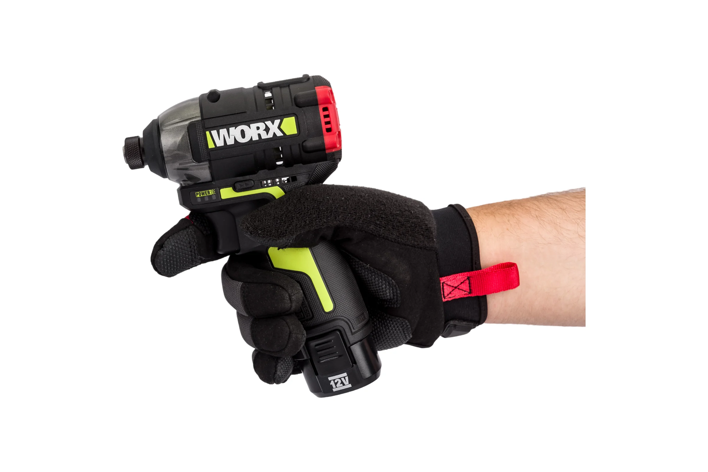 Аккумуляторный ударный бесщеточный винтоверт WORX Professional Impact 12 В, 140 Нм, 2x2Ач WU132