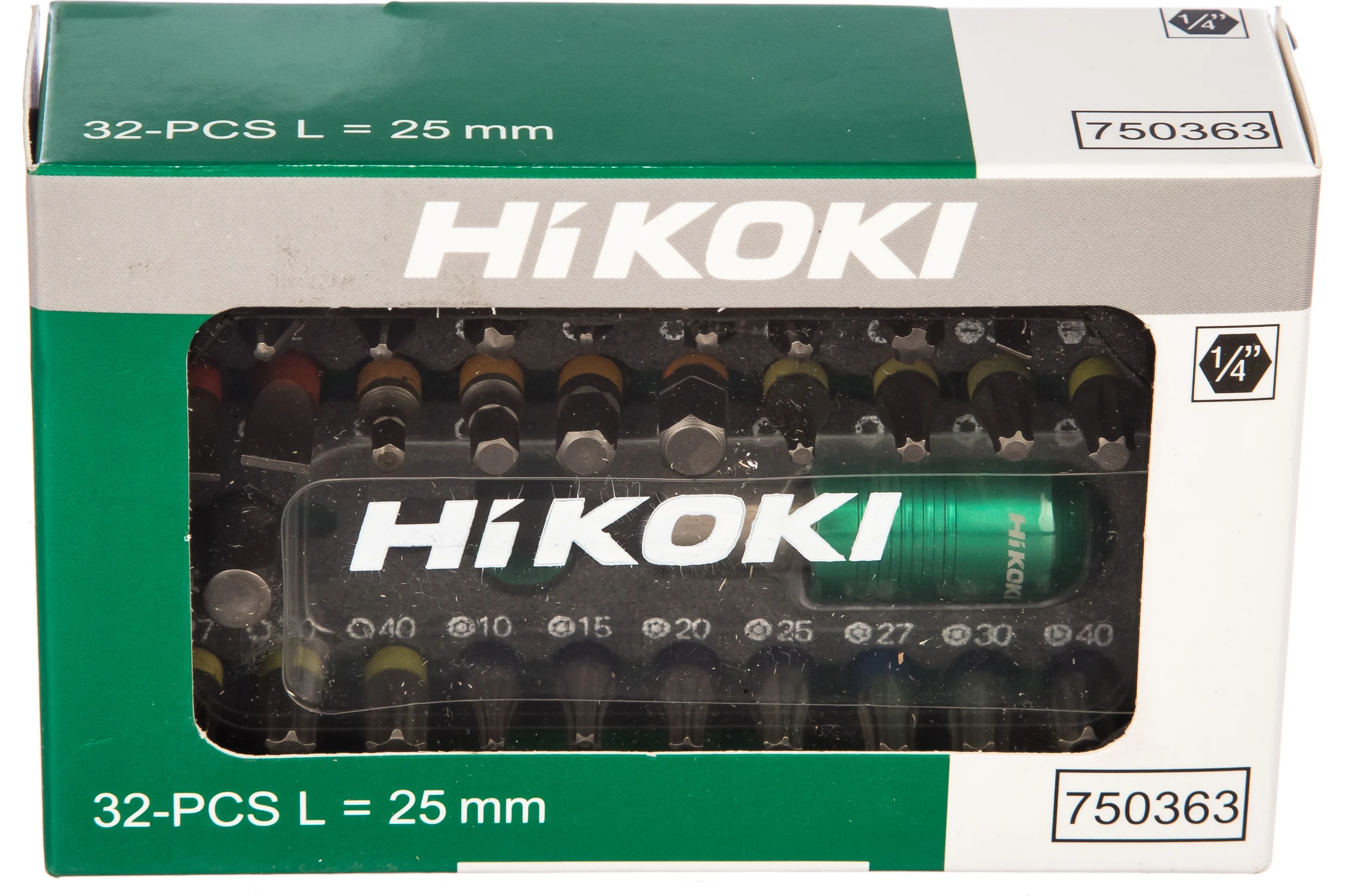 Набор бит 32 шт. Hitachi HTC-750363