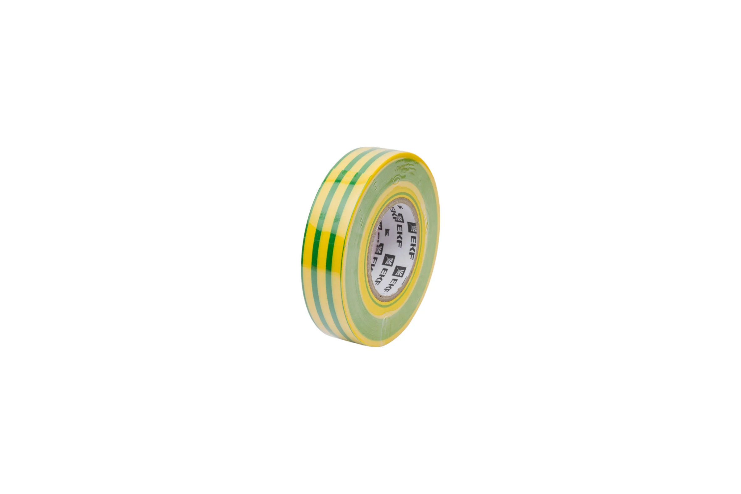 Изолента EKF 0,18x19 мм, 20 м, желто-зеленая plc-iz-a-yg