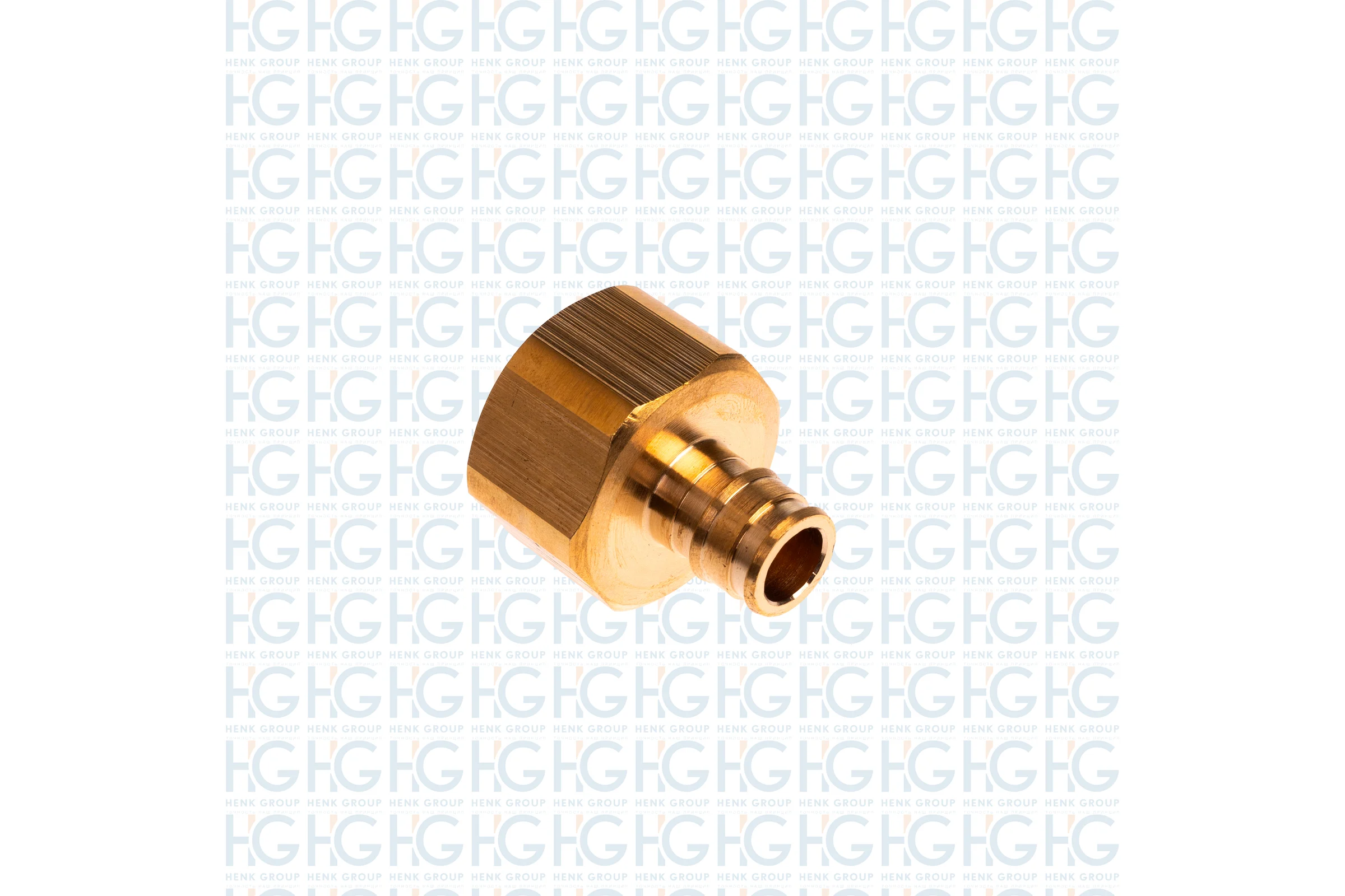 Муфта PE-X HG латунь Дн16x3/4" ВР (QE) 1892976