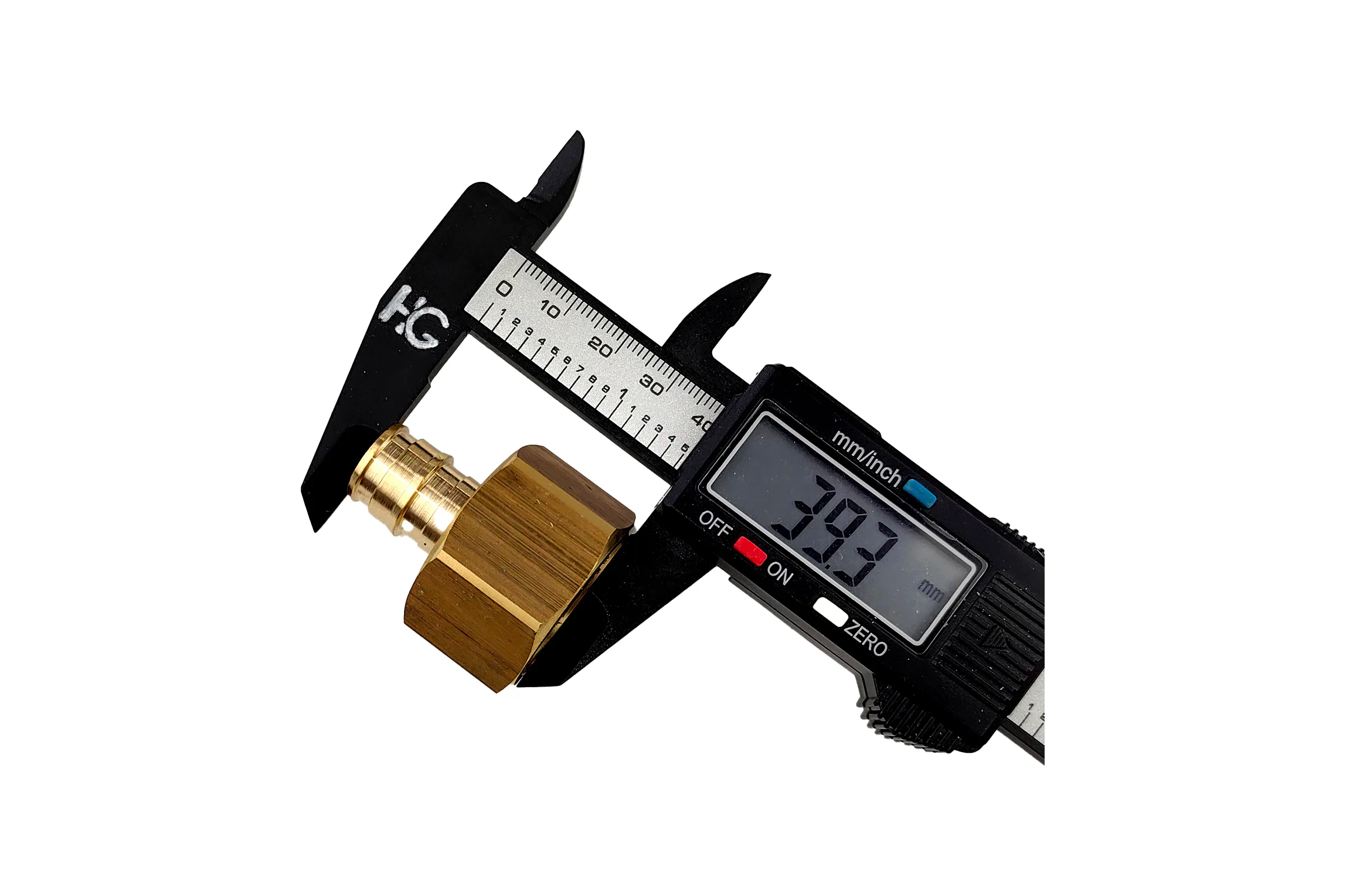 Муфта PE-X HG латунь Дн16x3/4" ВР (QE) 1892976