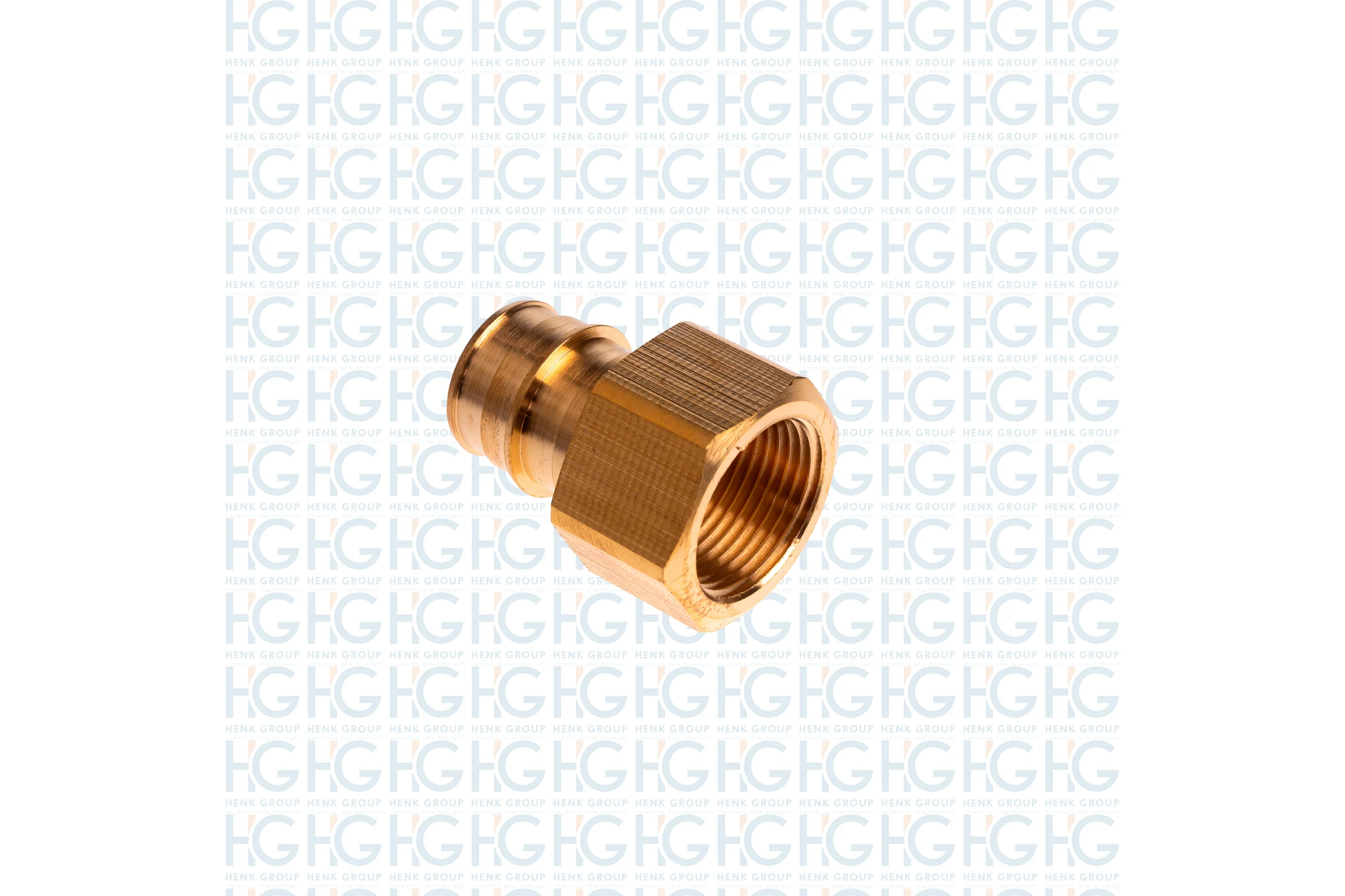 Муфта PE-X HG латунь Дн 25x3/4" ВР (QE) 1892921