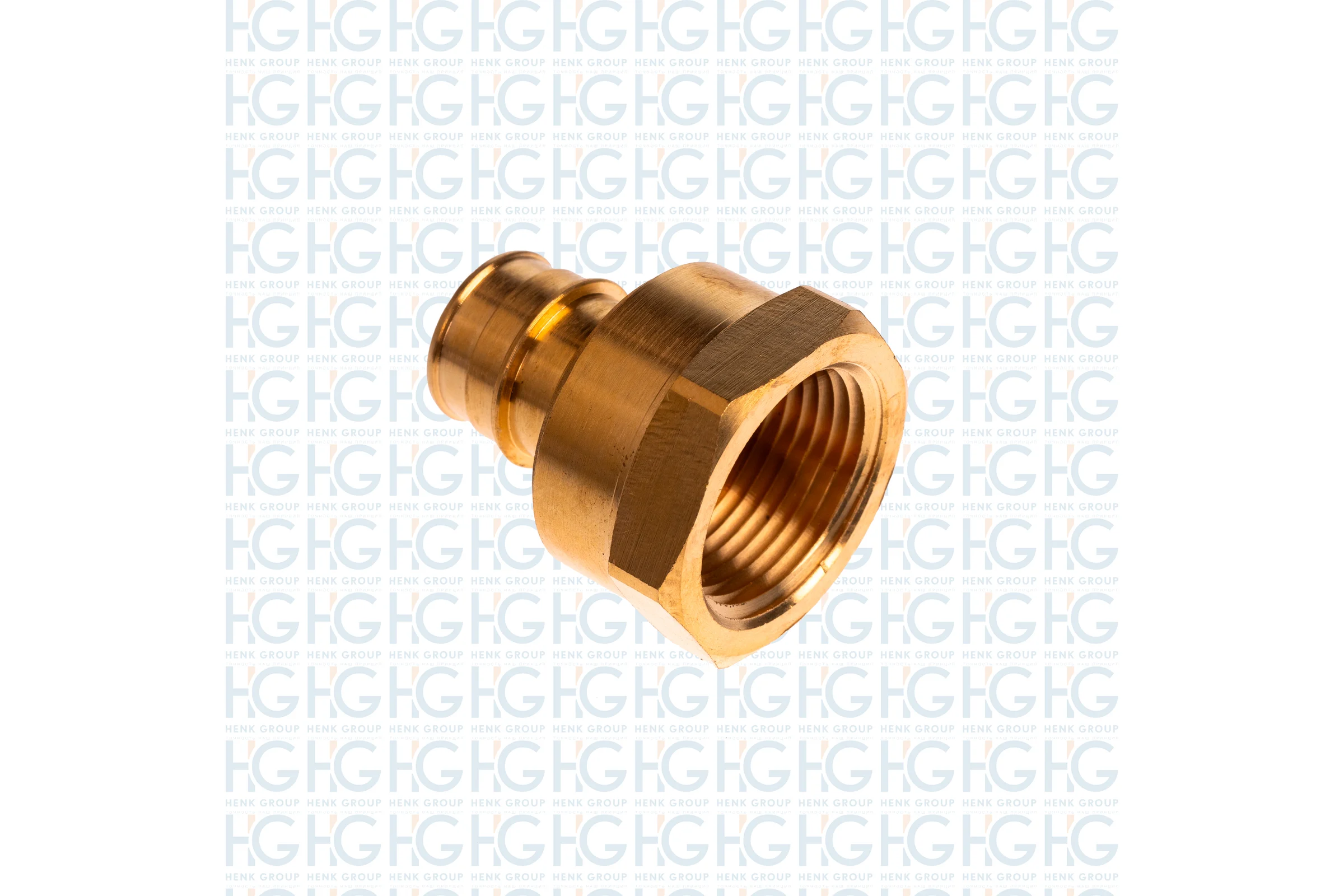 Муфта PE-X HG латунь Дн 25x1" ВР (QE) 1892969