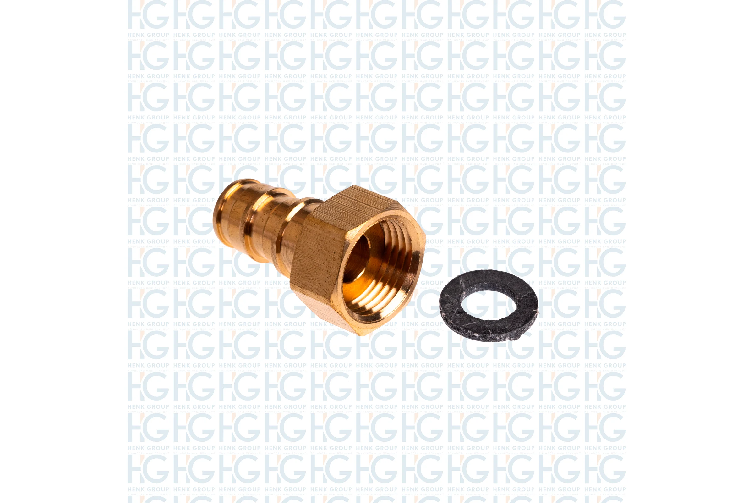 Соединитель РЕ-Х HG латунь Дн 16x1/2" НГ (QE) 1893010