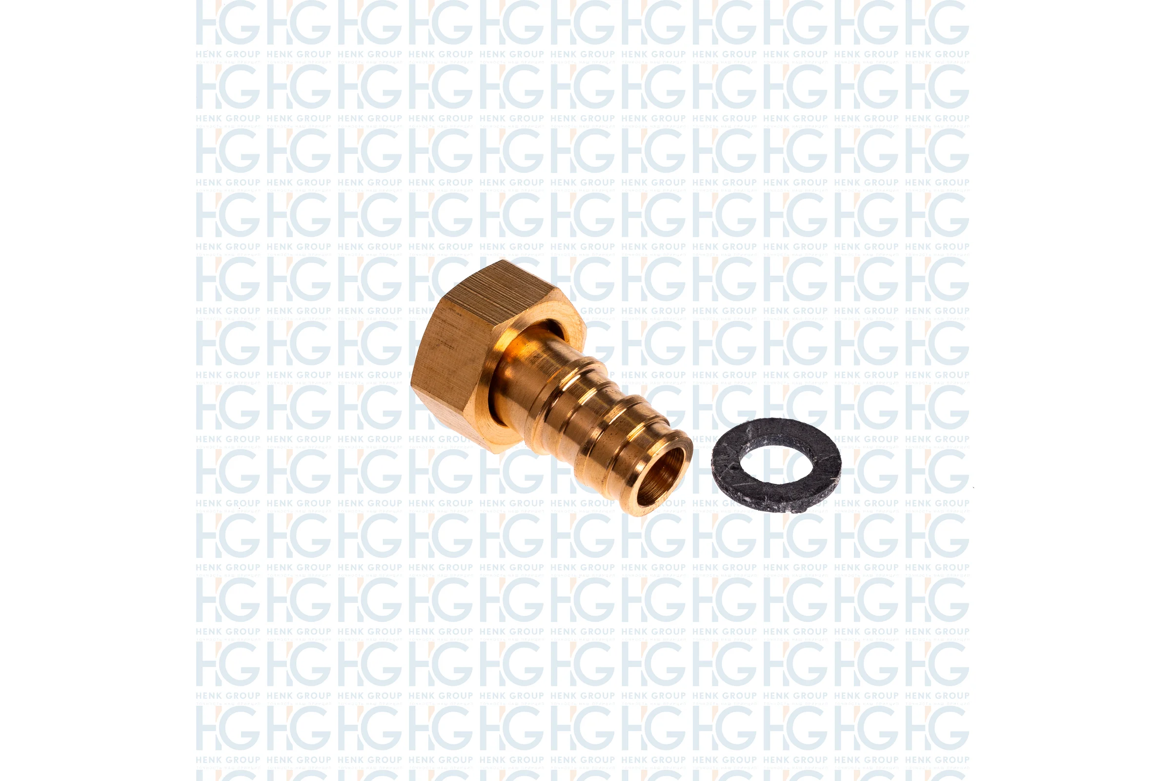 Соединитель РЕ-Х HG латунь Дн 16x1/2" НГ (QE) 1893010