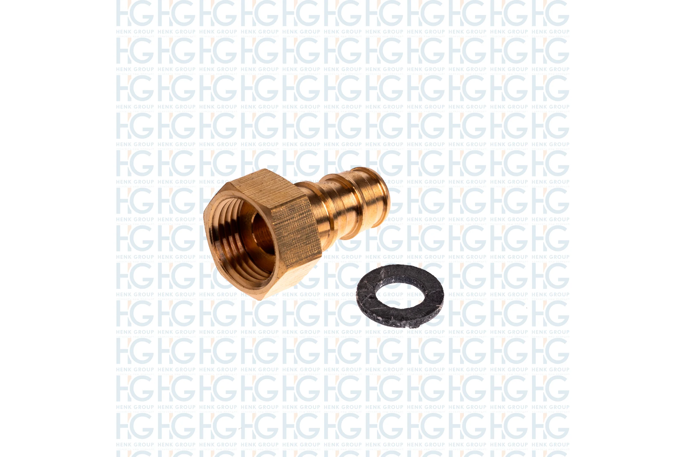 Соединитель РЕ-Х HG латунь Дн 16x1/2" НГ (QE) 1893010
