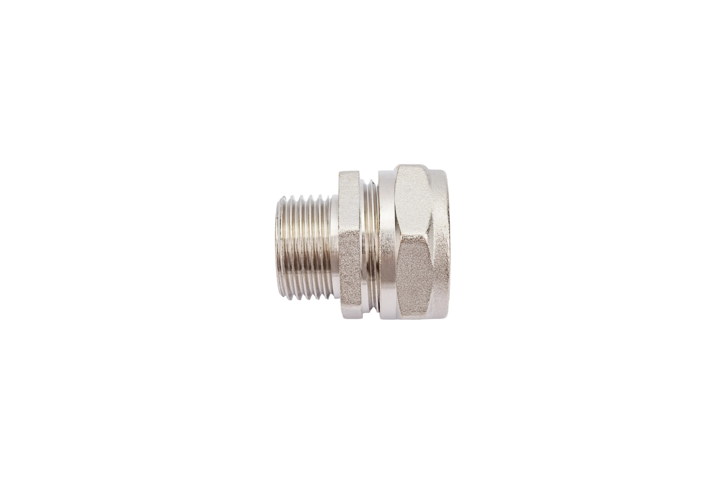 Обжимной соединитель STI латунный, Ду20x1/2" Ру25, наружная резьба D190-00009