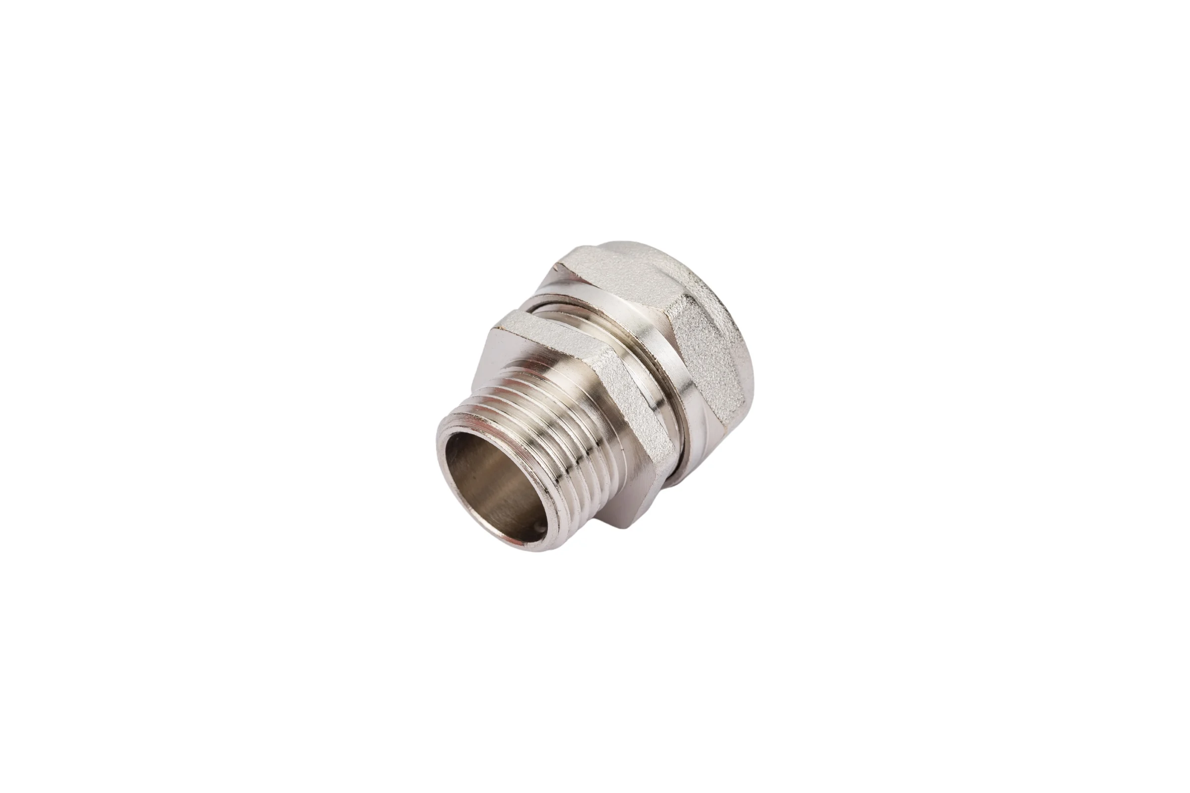 Обжимной соединитель STI латунный, Ду20x1/2" Ру25, наружная резьба D190-00009