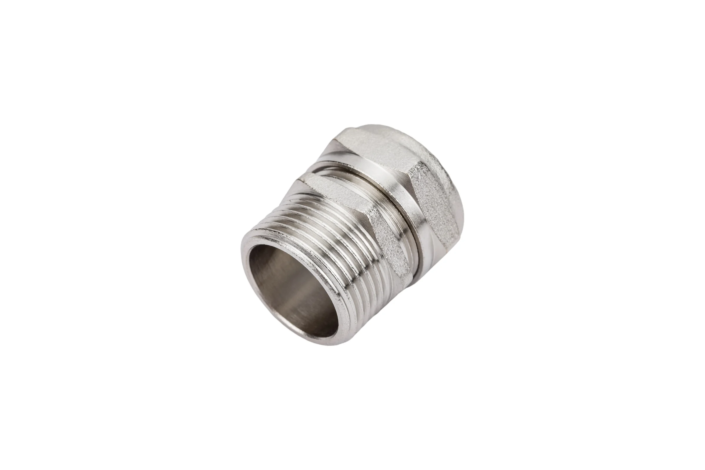 Обжимной соединитель STI латунный, Ду20x3/4" Ру25, наружная резьба D190-00011