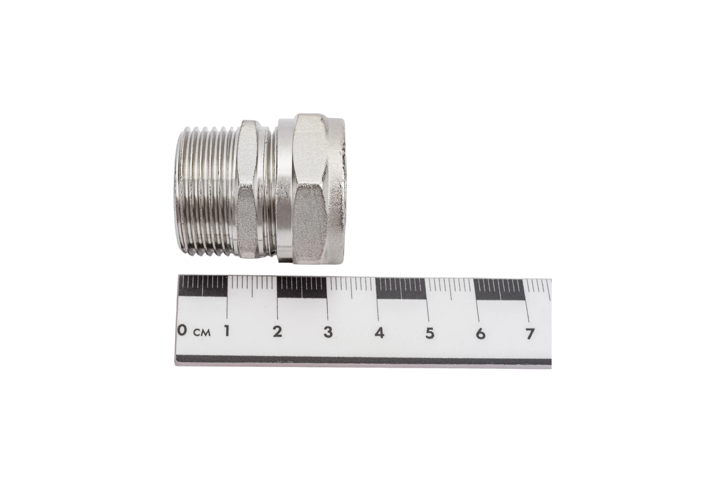 Обжимной соединитель STI латунный, Ду20x3/4" Ру25, наружная резьба D190-00011