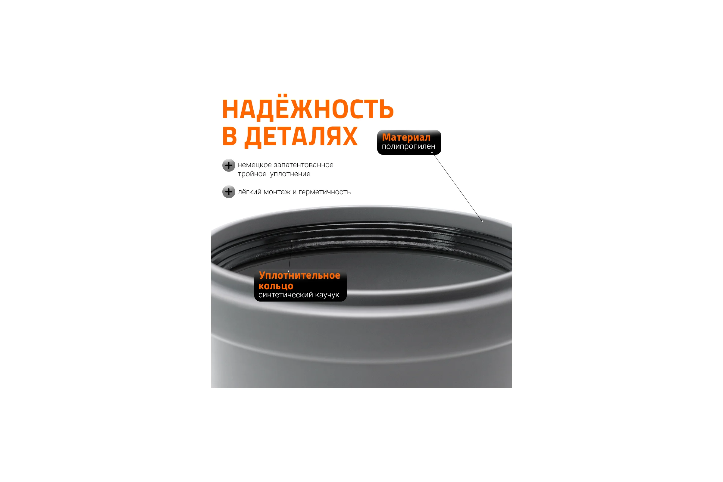 Муфта двухраструбная HTMM 32 Ostendorf 110510